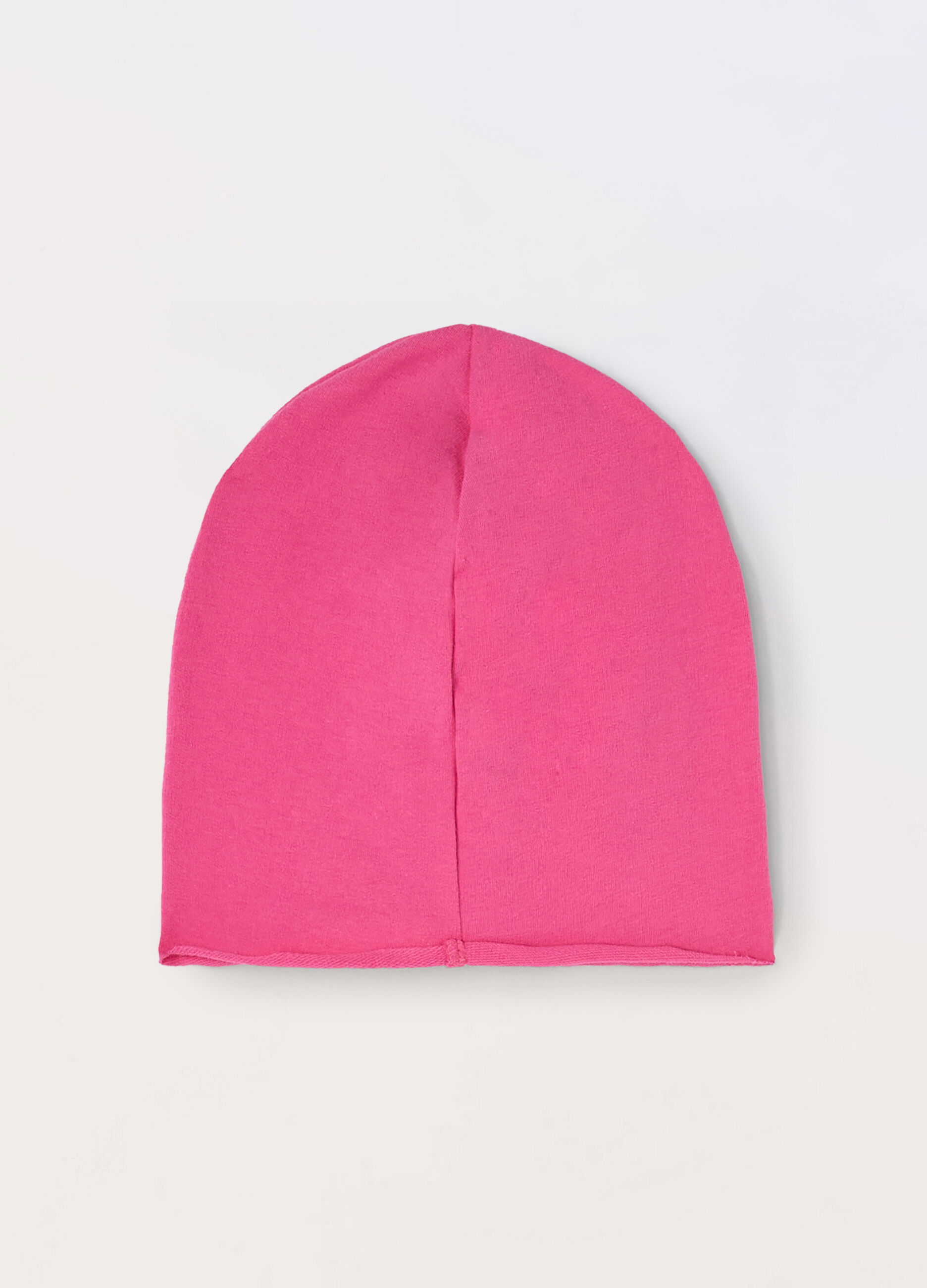 Berretto in french terry di cotone stretch _1