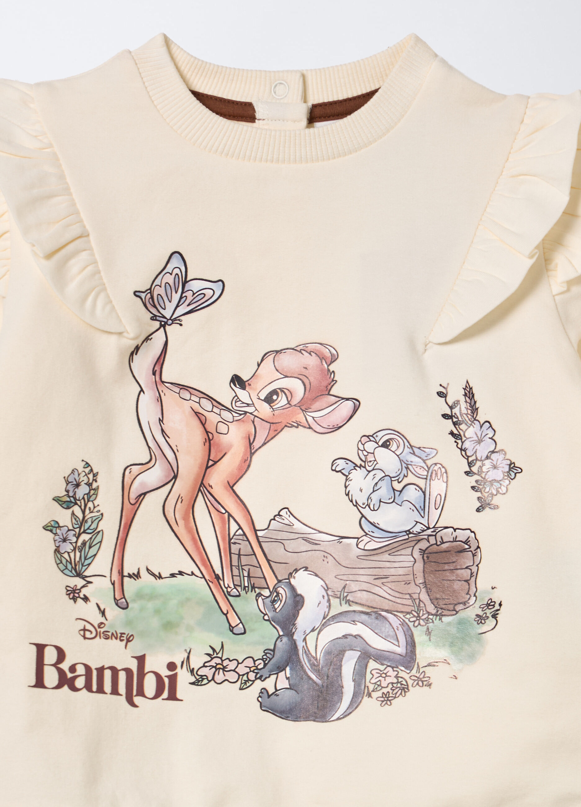 Jogging set Disney in felpa di cotone stretch bimba_2