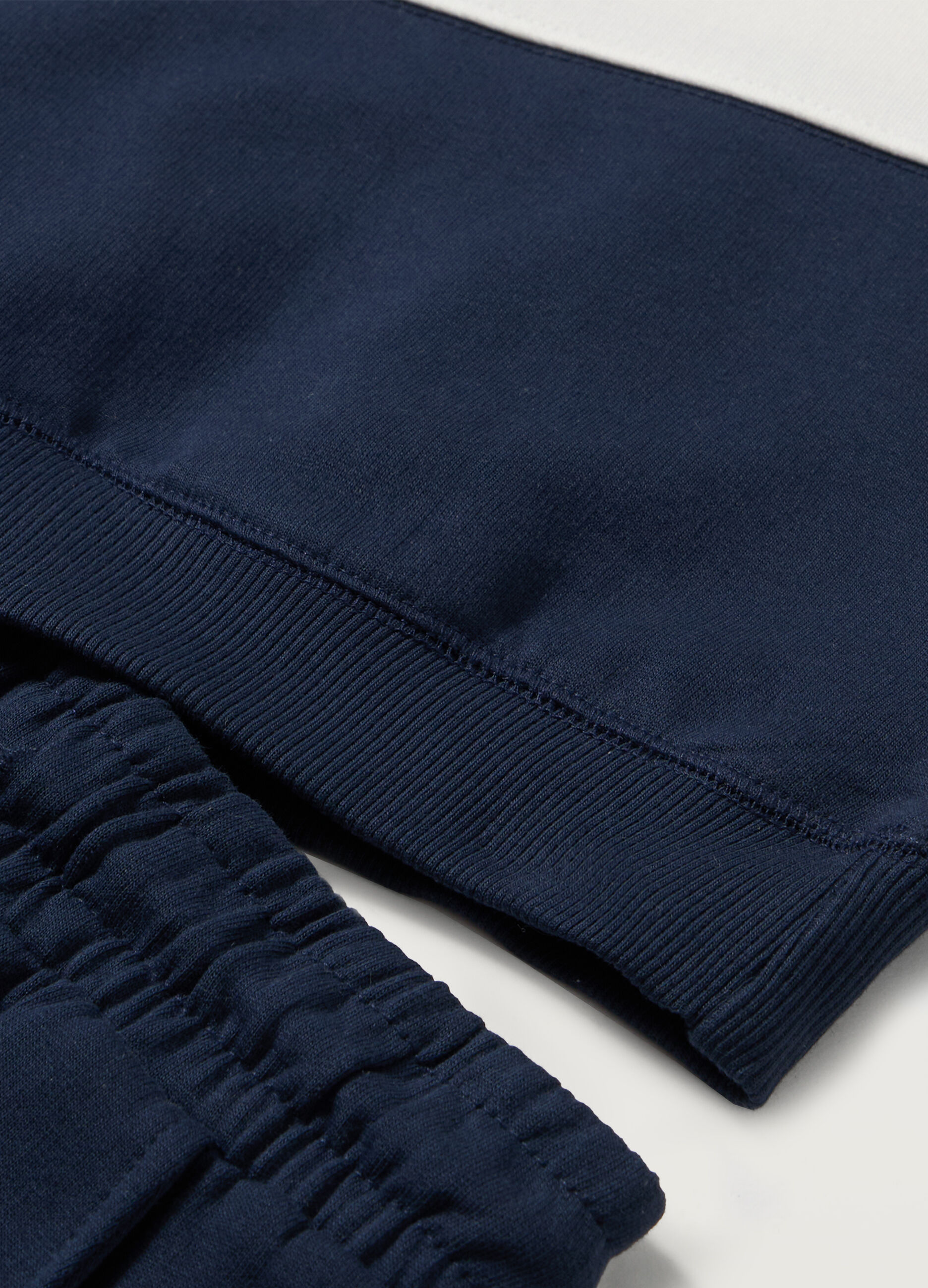 Jogging set in puro cotone neonato_1