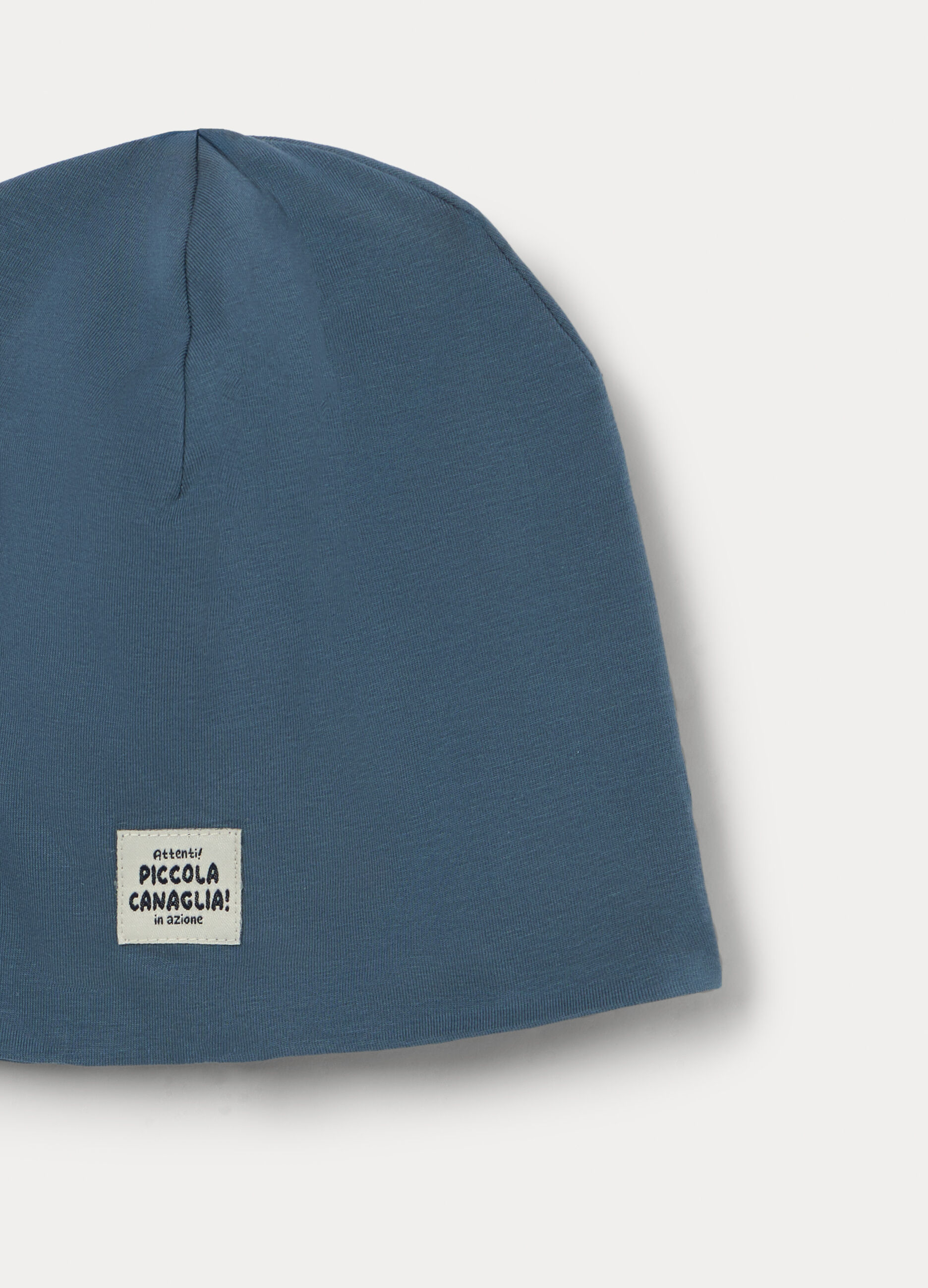 Berretto in jersey di cotone stretch neonato_2