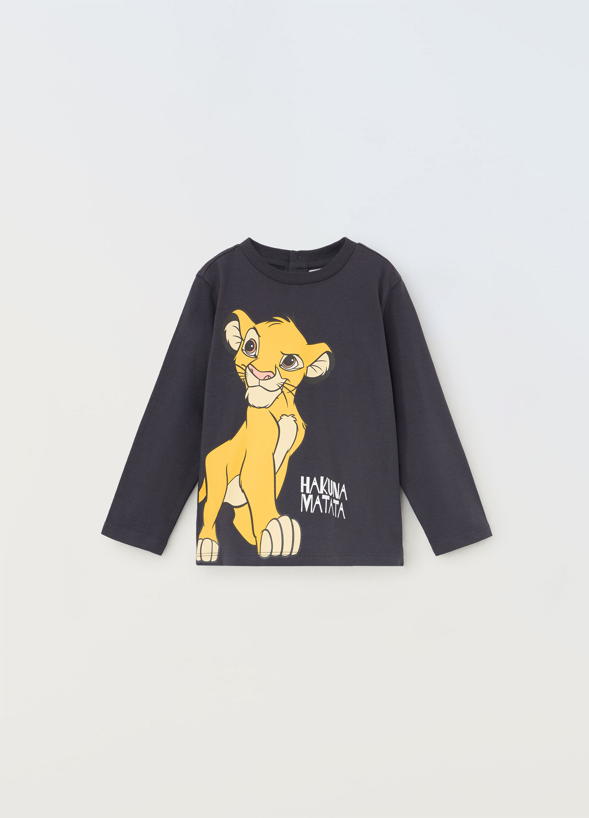 T-shirt in jersey di puro cotone neonato_0