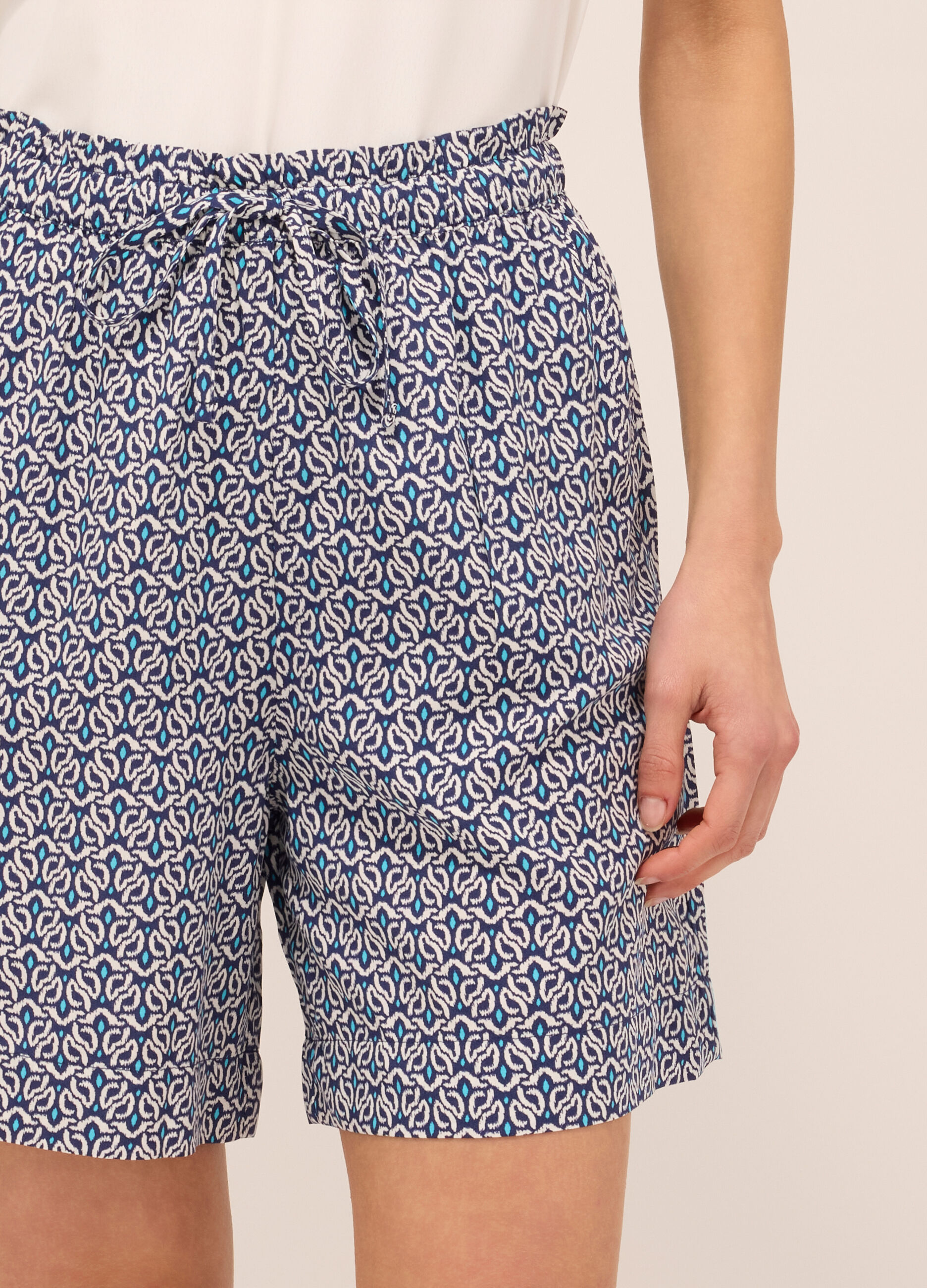 Shorts in pura viscosa donna_2