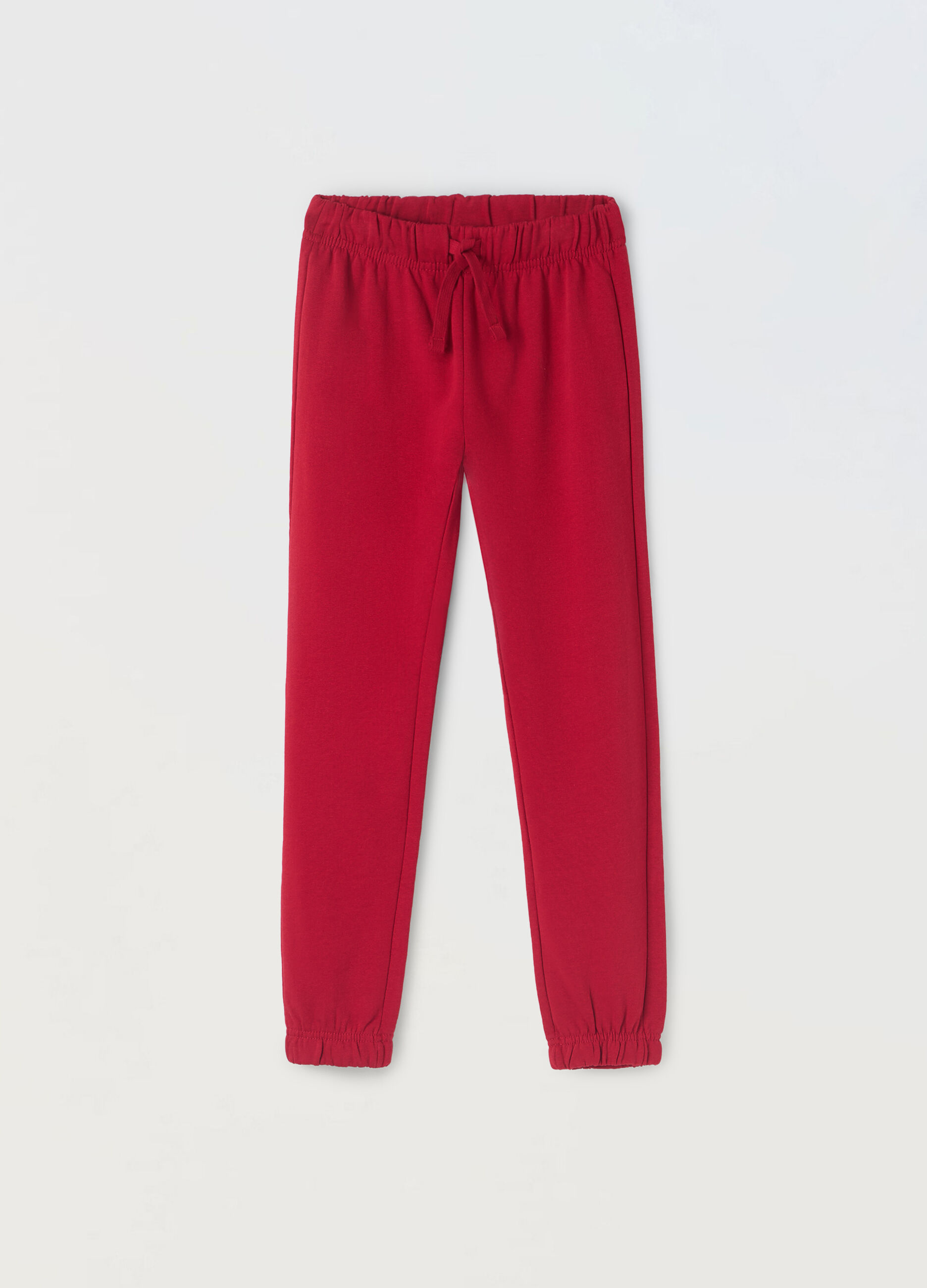 Jogger in cotone fleece ragazzo_0
