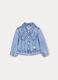 Giacca in denim di puro cotone bimba_0
