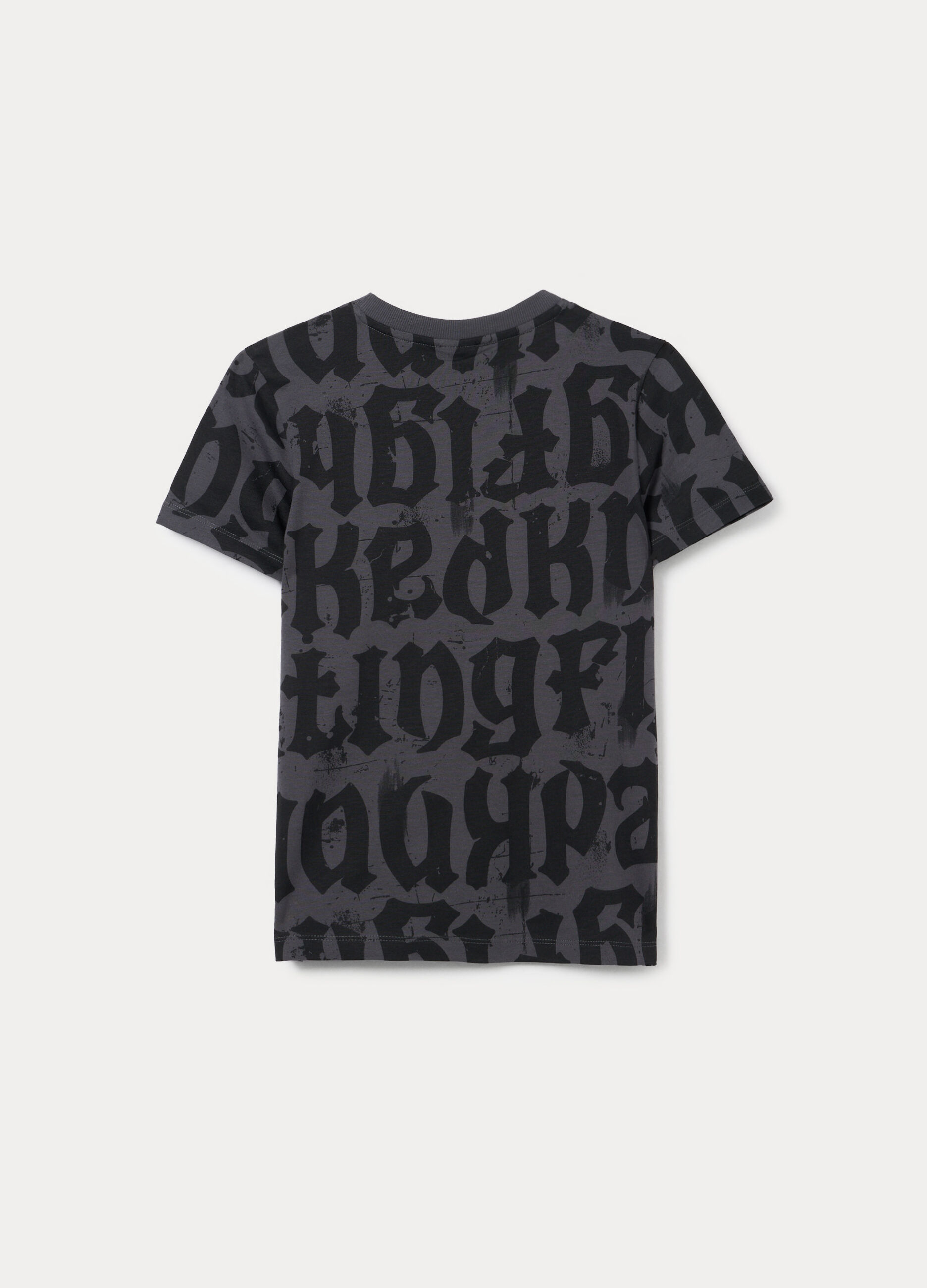 T-shirt girocollo in jersey di puro cotone ragazzo_1