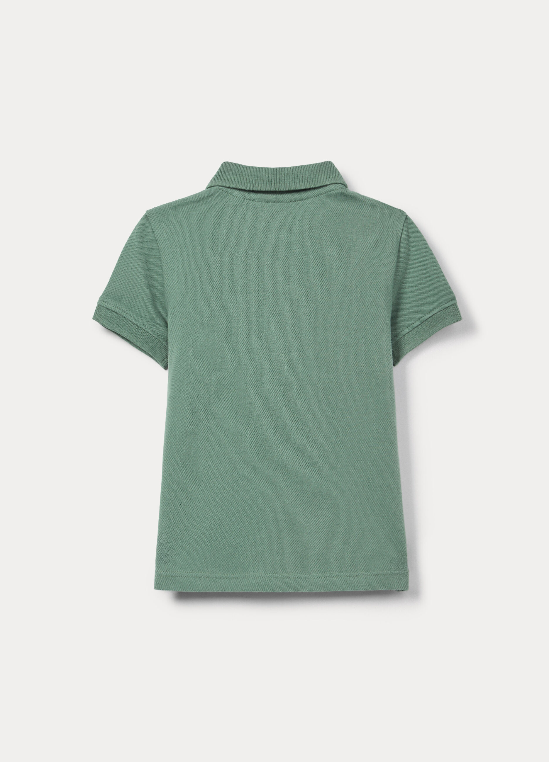 Polo in puro cotone Piquet bimbo