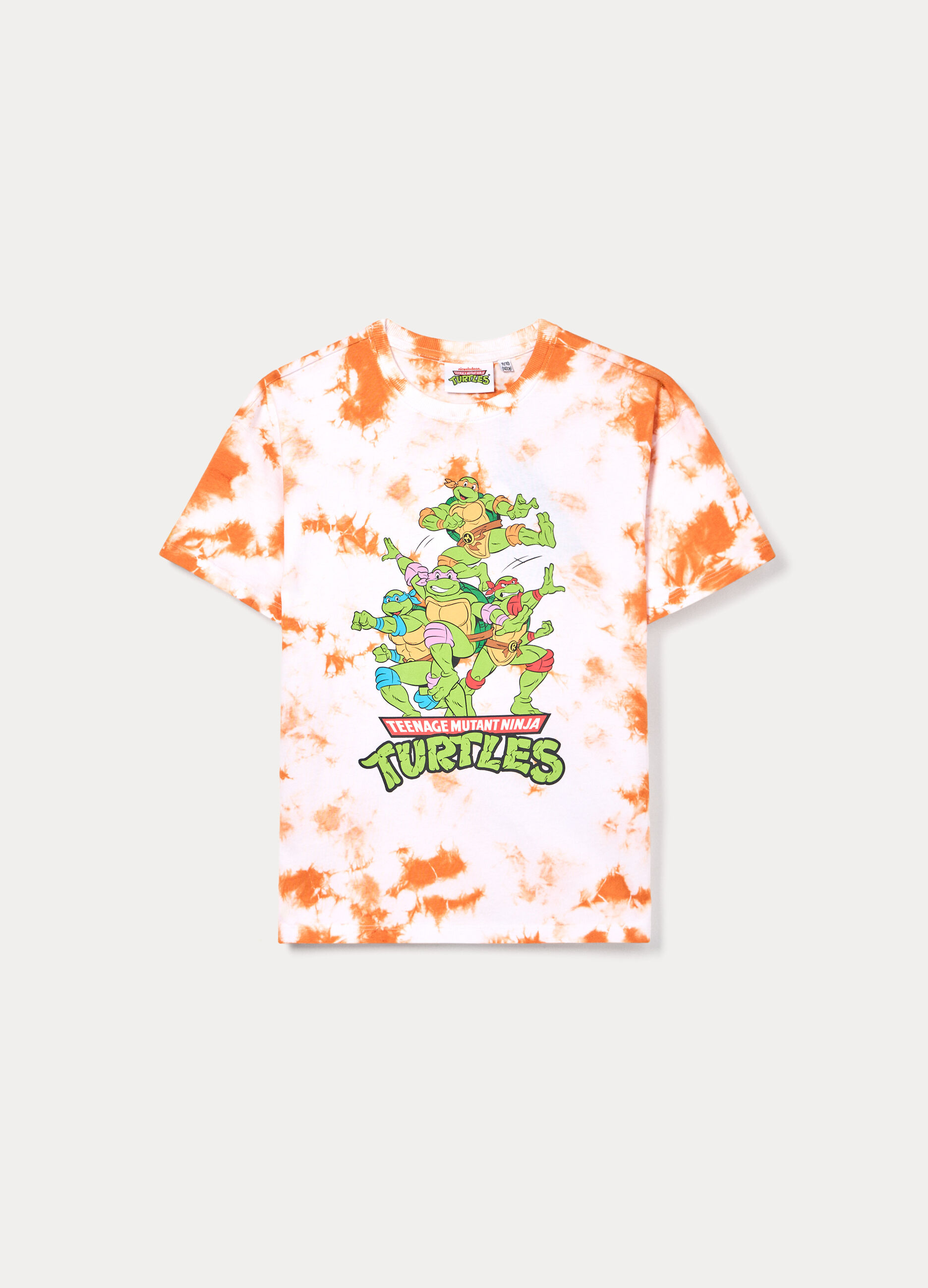 T-shirt girocollo Teenage Mutant Ninja Turtles bambino_0
