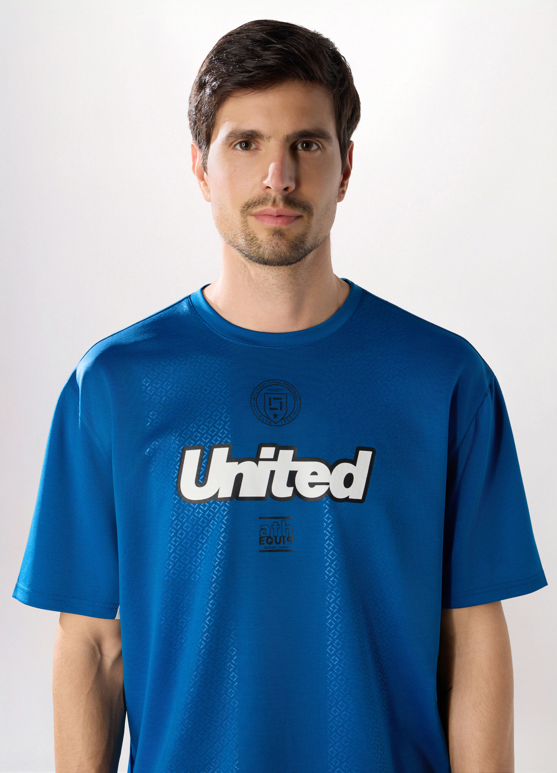 T-shirt football con stampa uomo_2