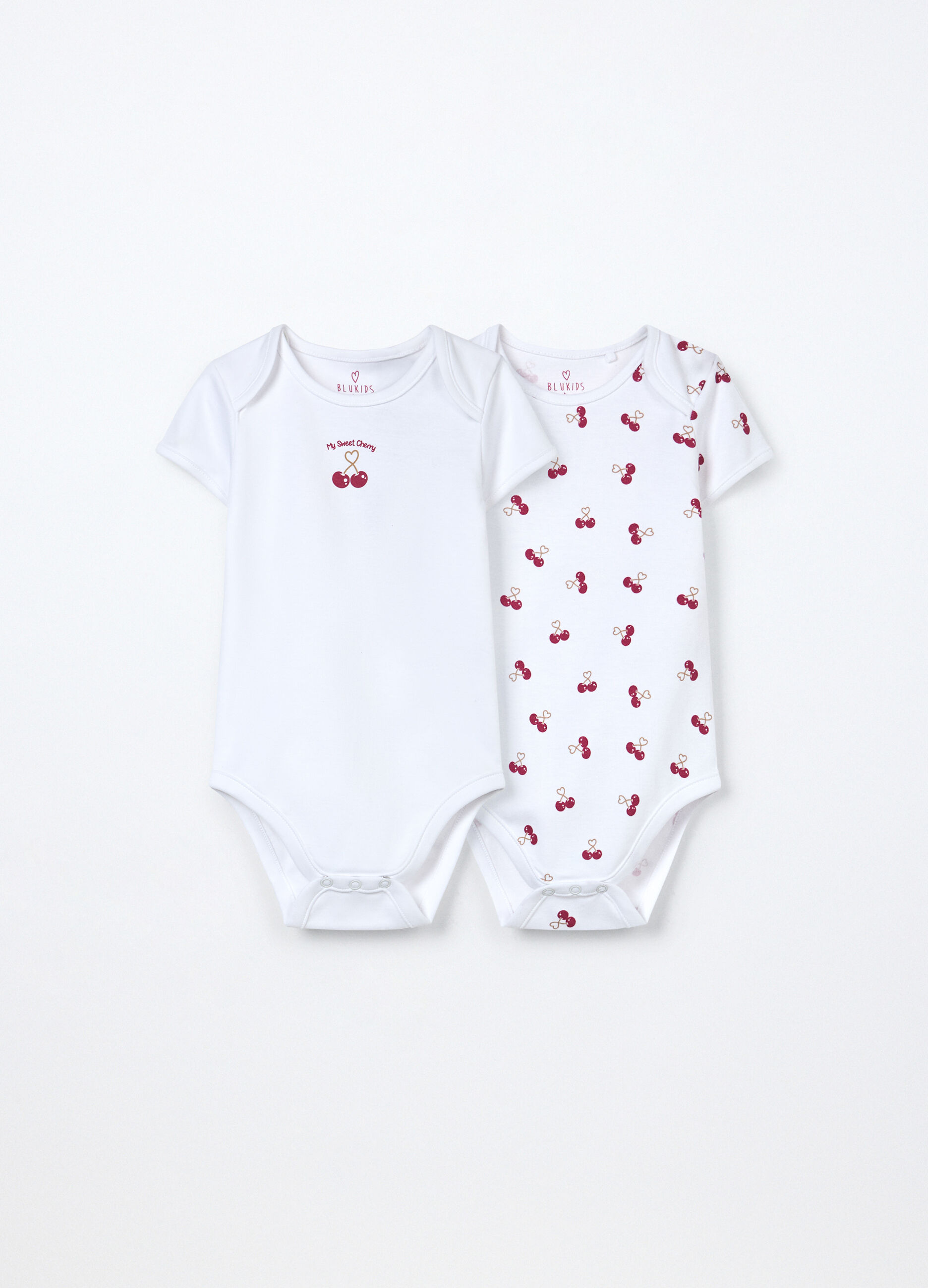 Pack 2 body in interlock di puro cotone neonata_0