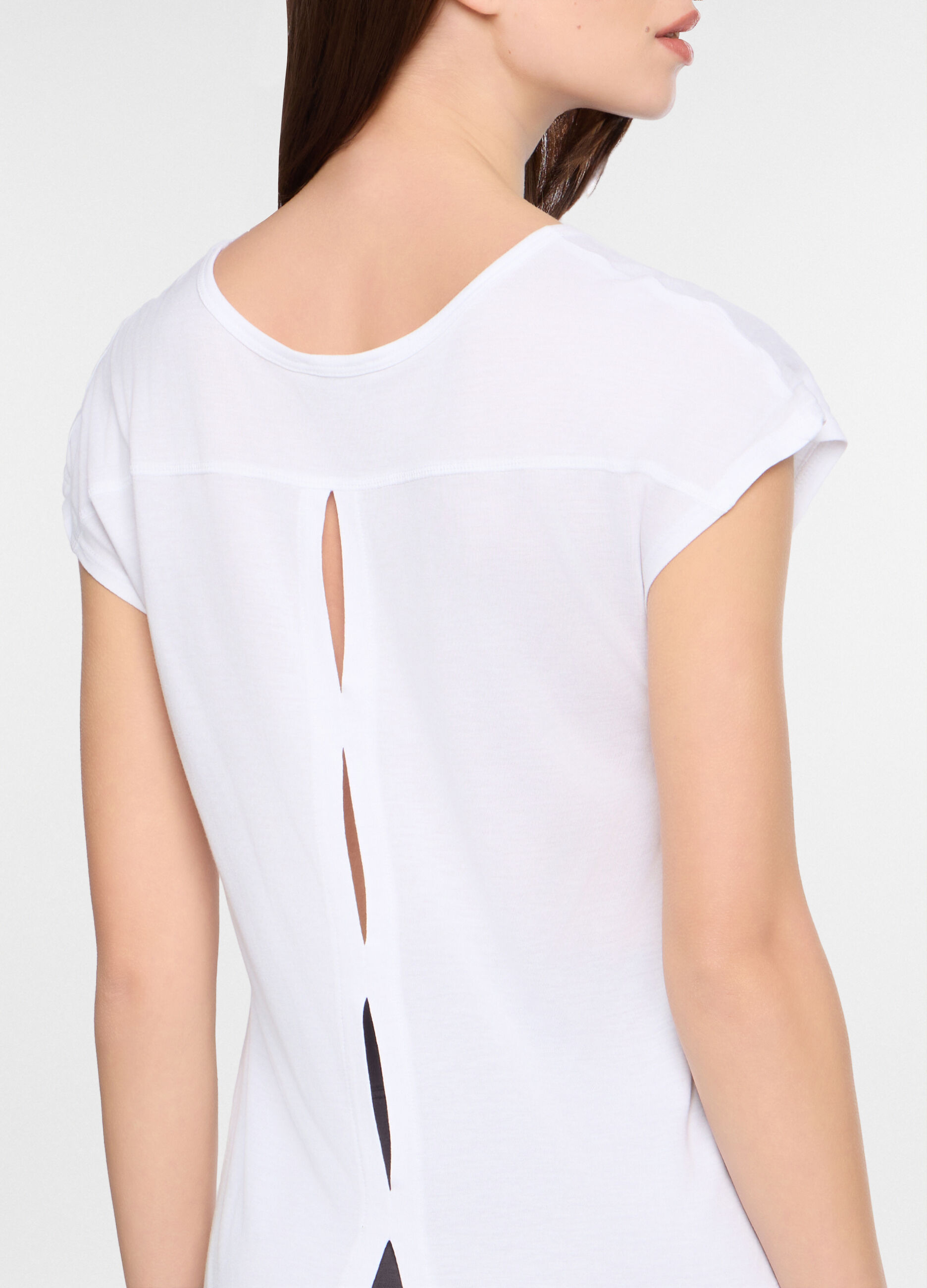 T-shirt girocollo over fit donna_2