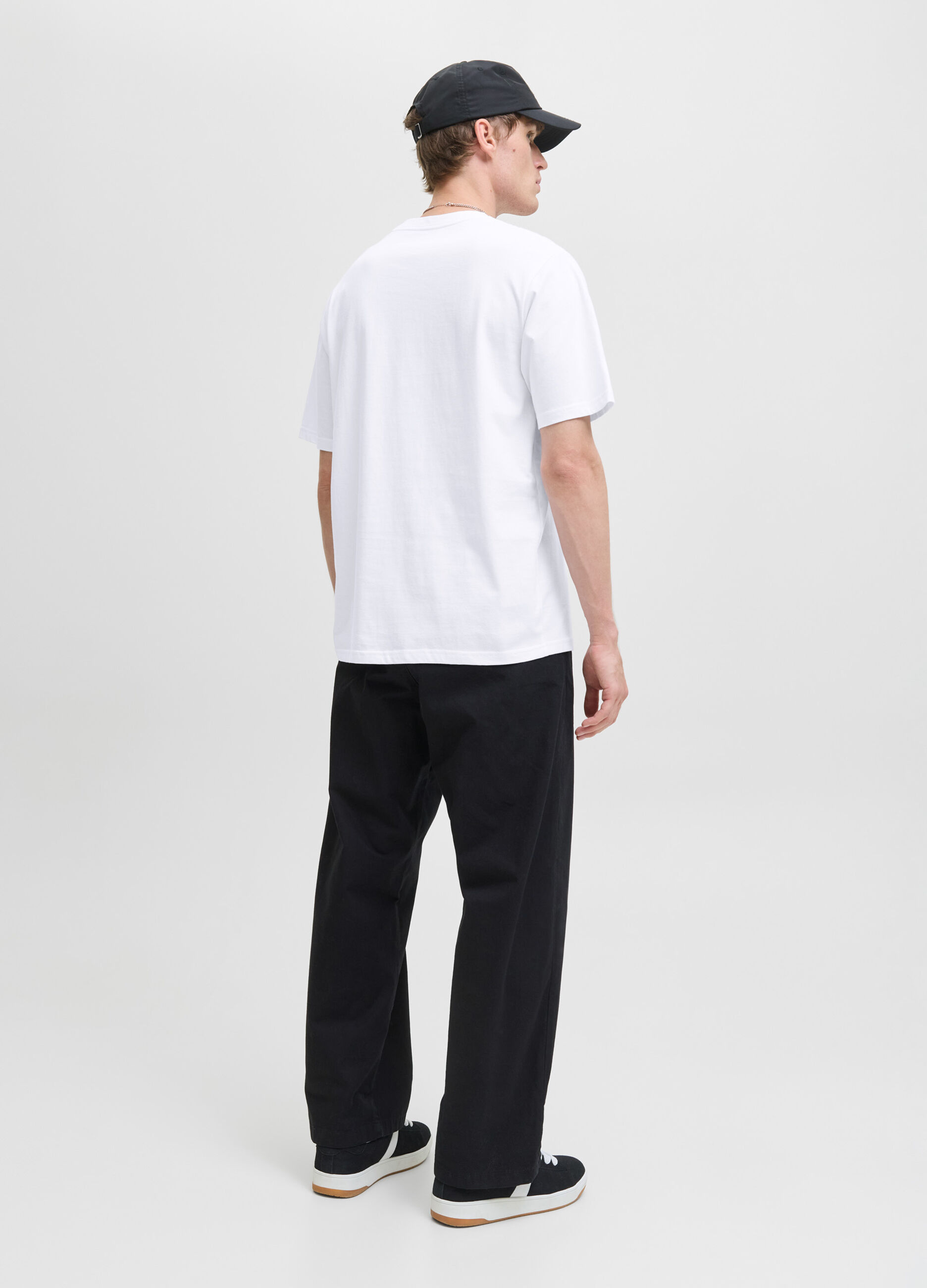 T-shirt in cotone oversize uomo_2