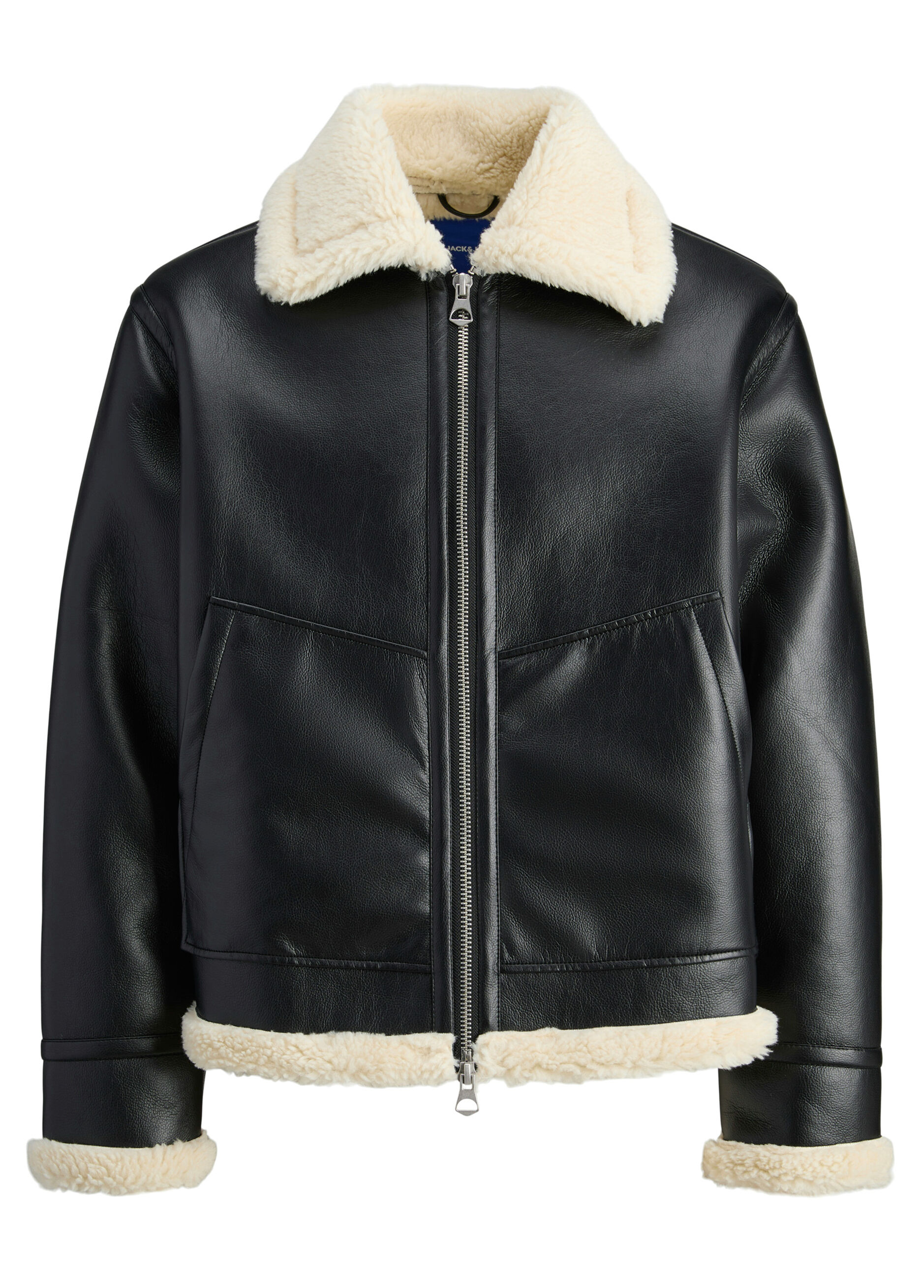 Giubbotto shearling in ECOpelle uomo_6