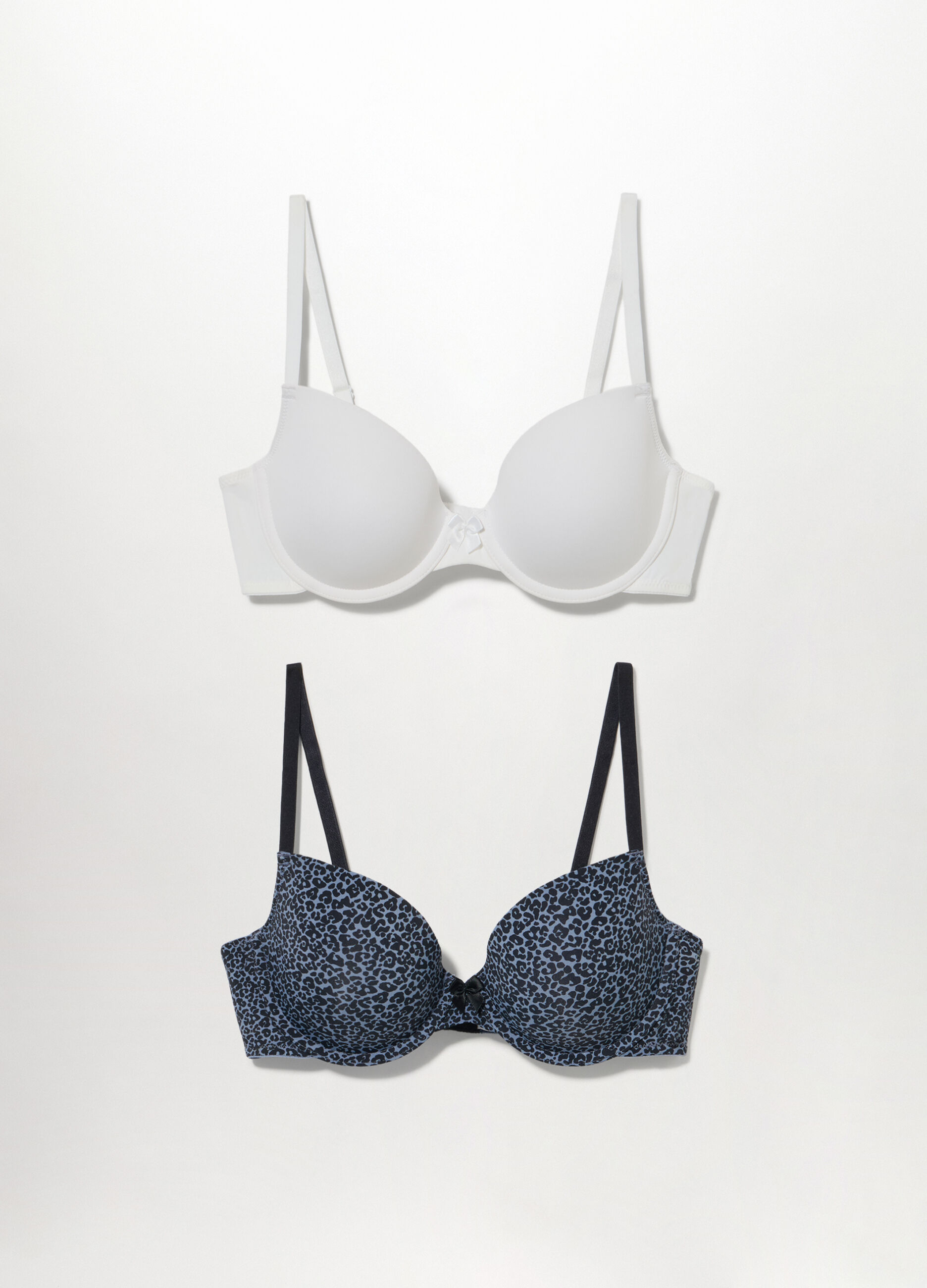 Pack 2 reggiseni imbottiti in microfibra_0