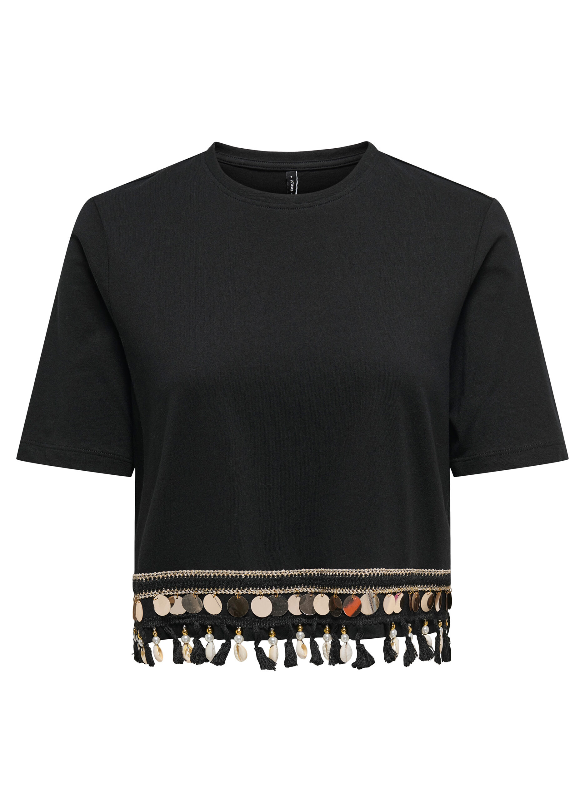 T-shirt con applicazioni donna