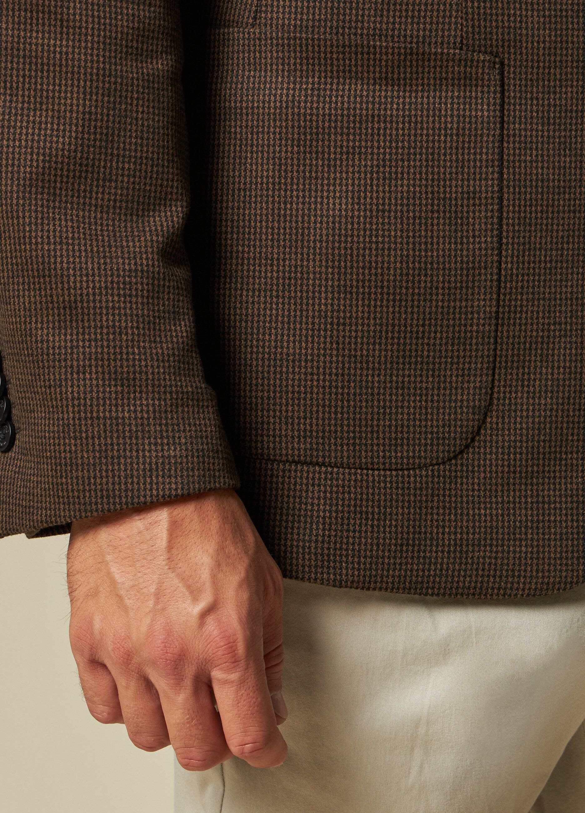 Blazer tinto filo pied de poule Rumford uomo