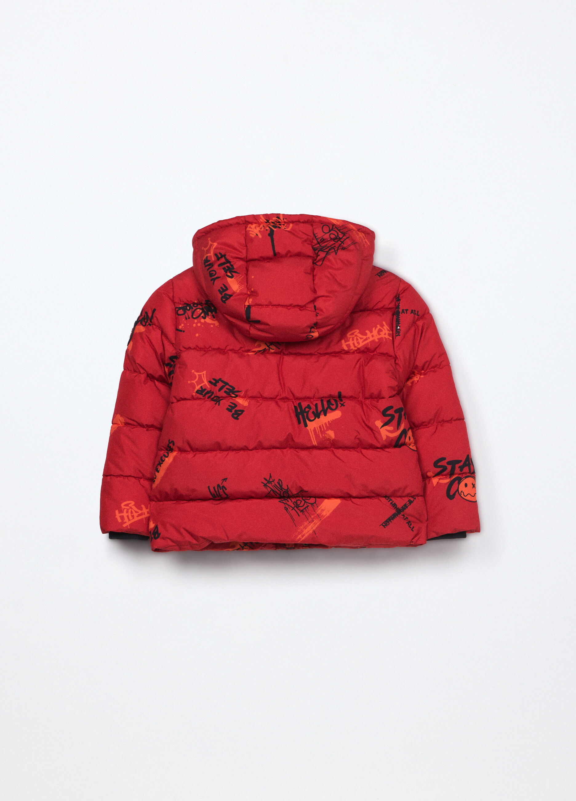 Giubbino imbottito con cappuccio bambino_1