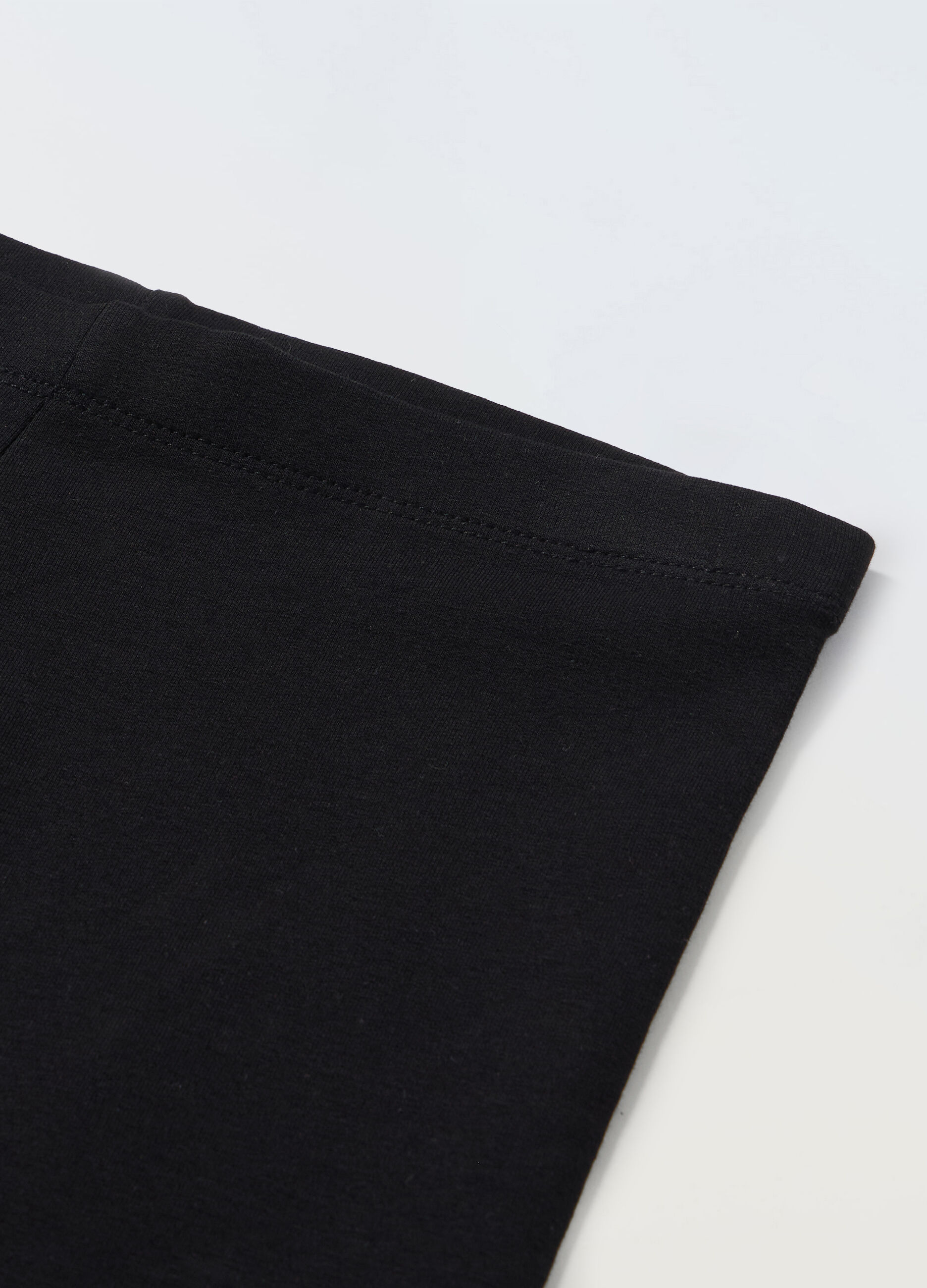 Leggings in cotone stretch ragazza_1