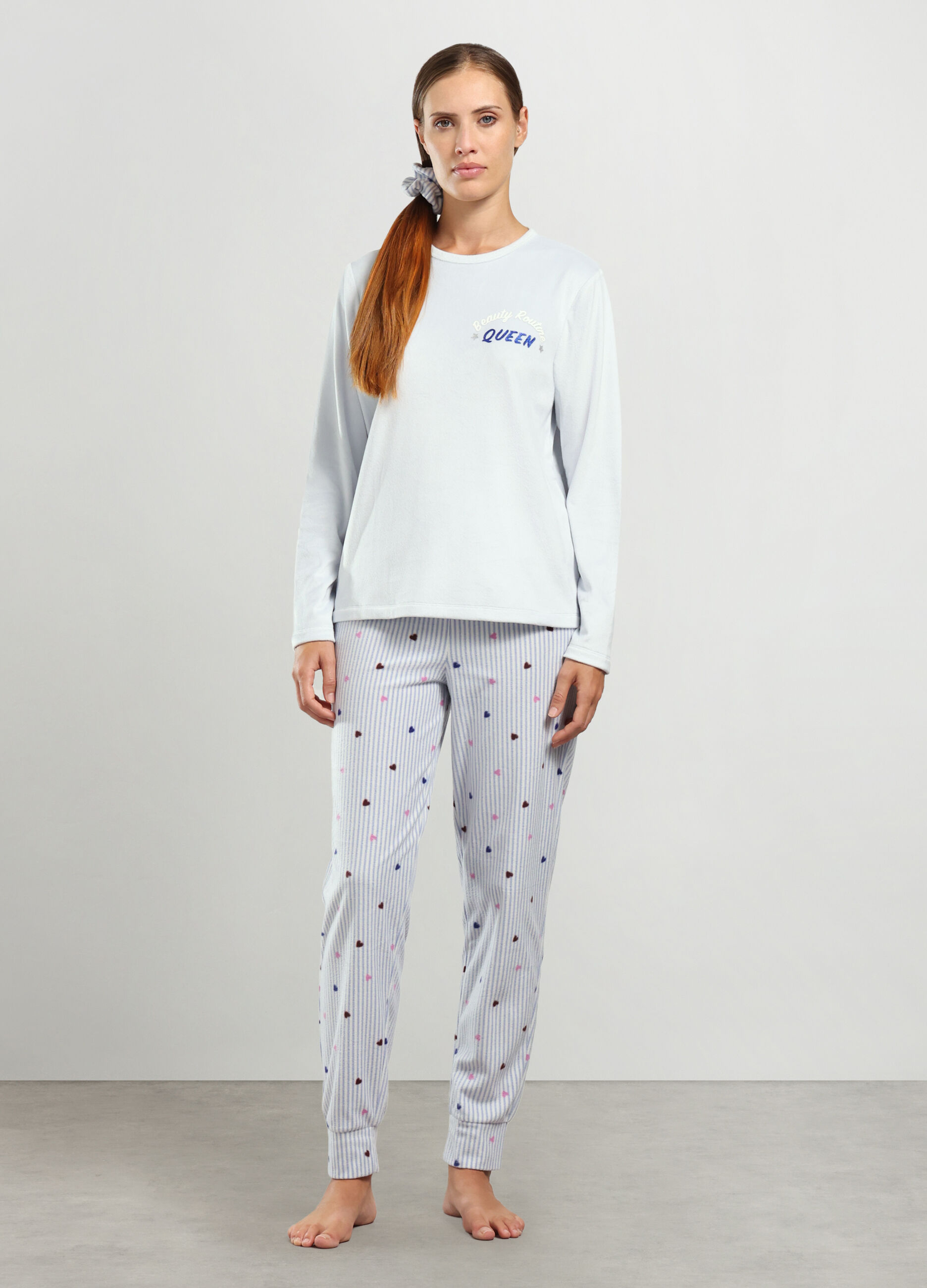 Set pigiama velour donna_0