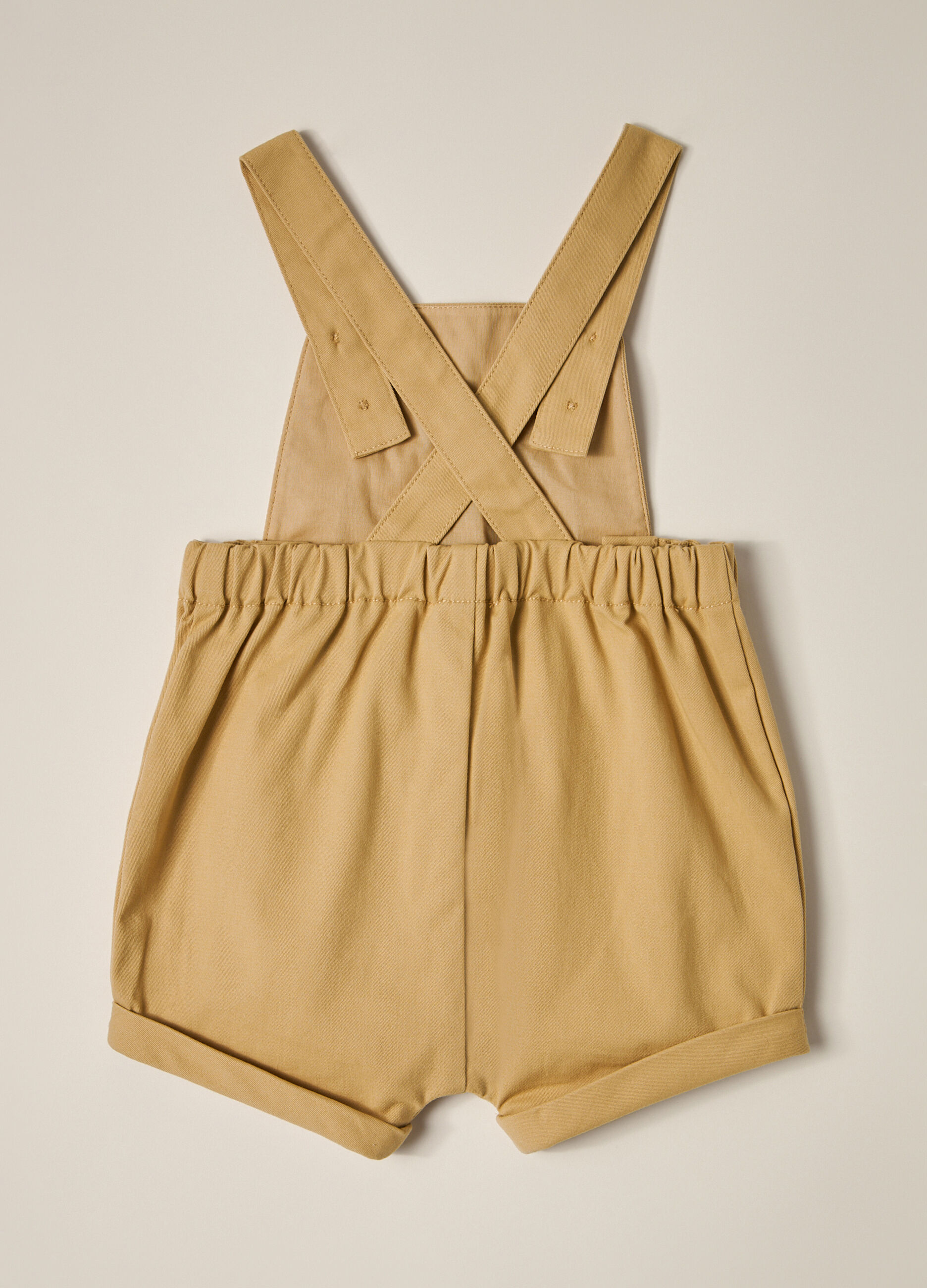 Salopette in twill di cotone stretch IANA neonato
