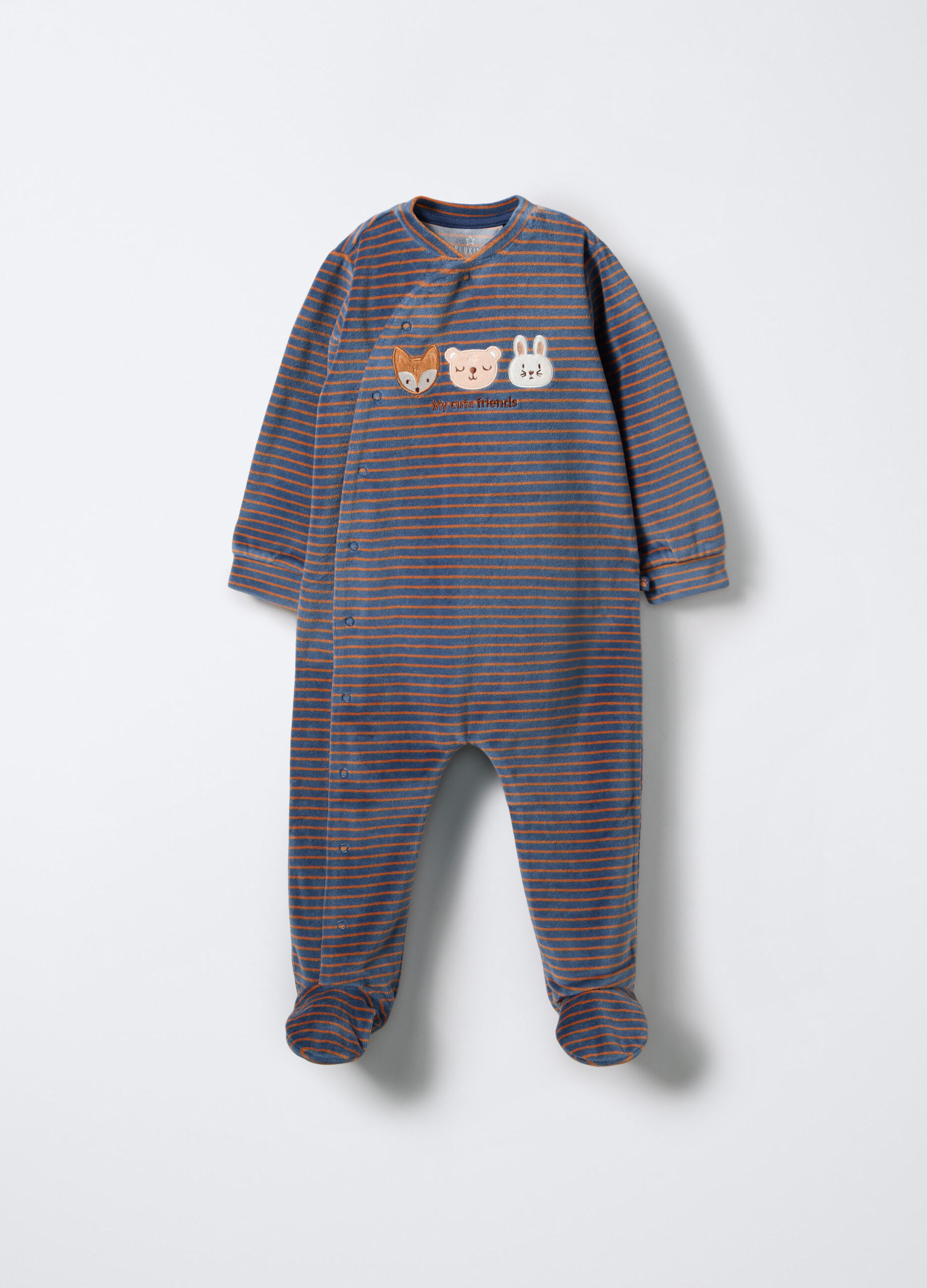 Pigiama velour misto cotone_0