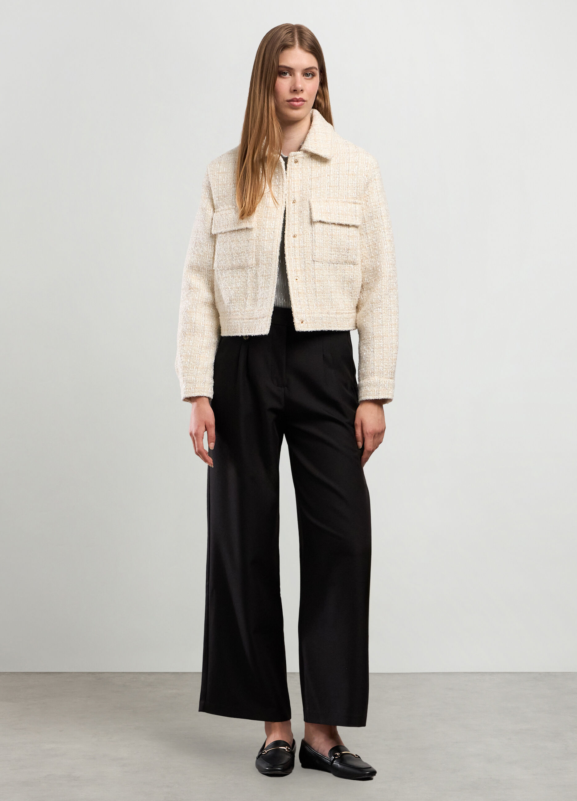 Blazer misto lana donna_0