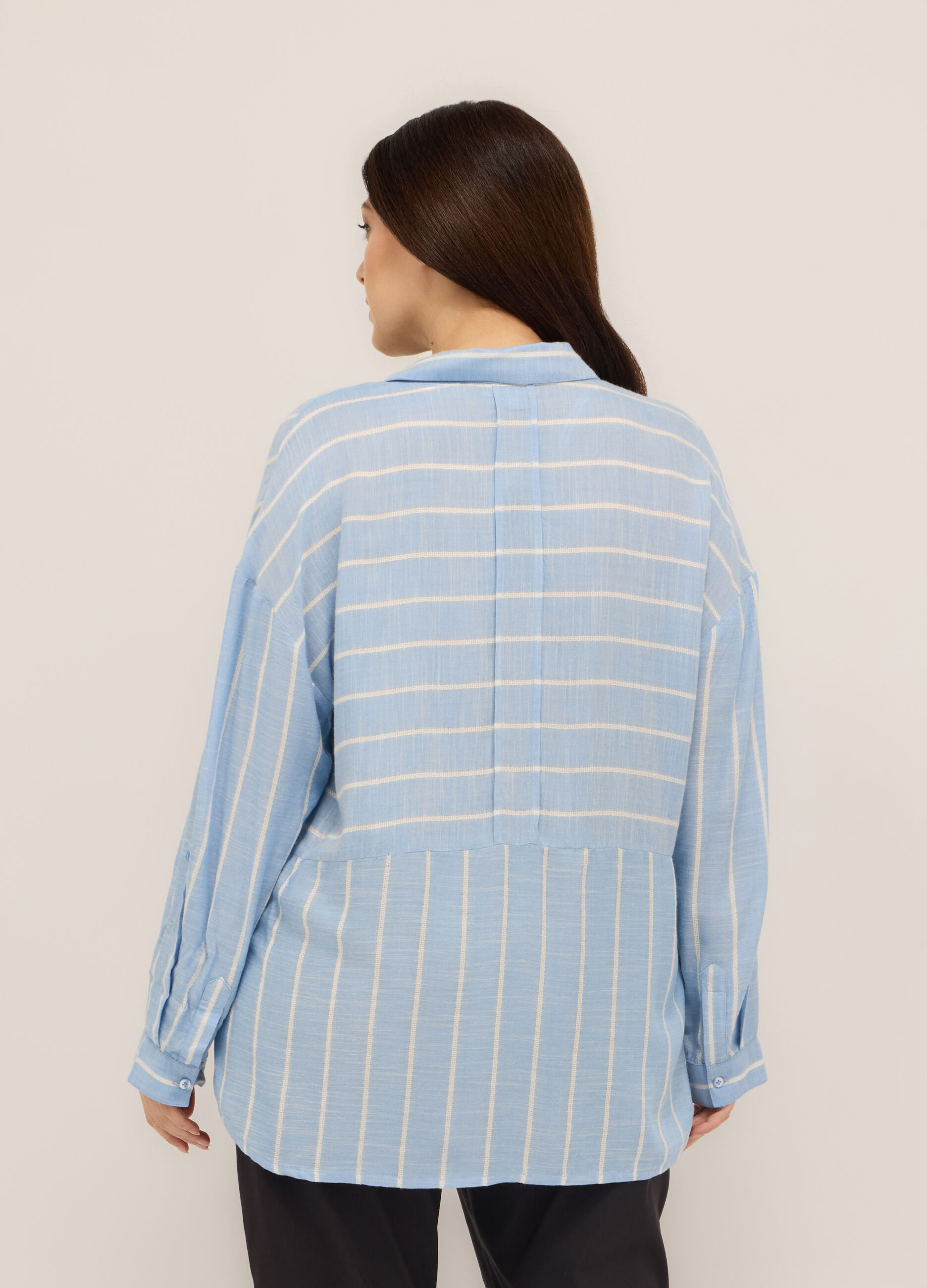 Blusa in pura viscosa donna curvy_1