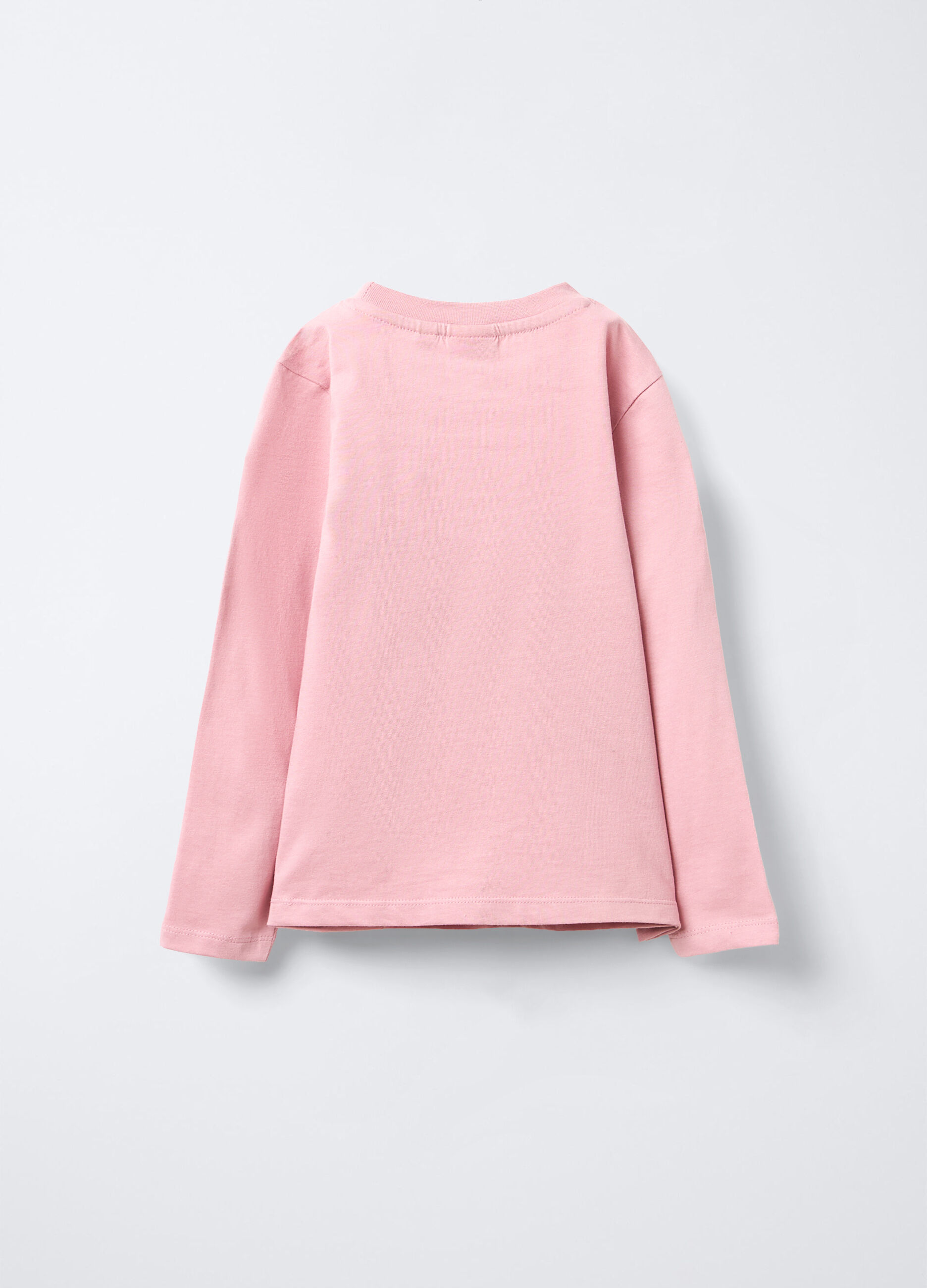 T-shirt in jersey di puro cotone bambina_1