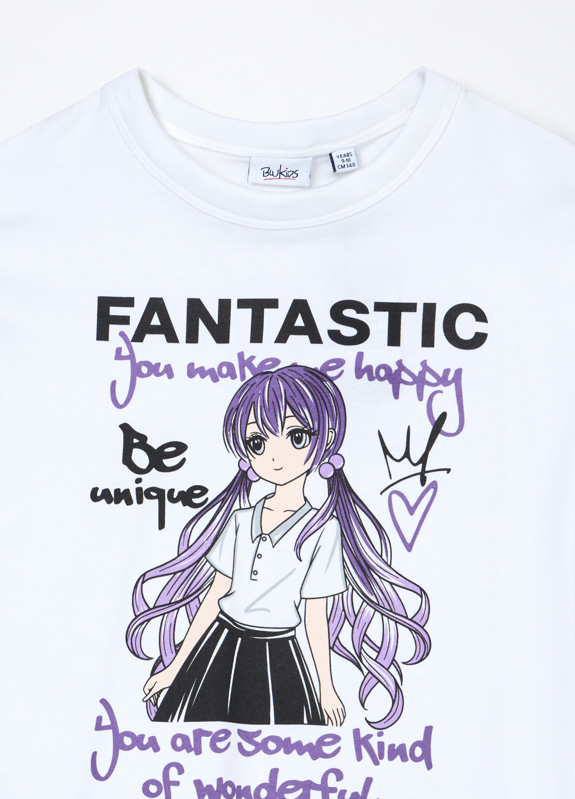 T-shirt in jersey di puro cotone ragazza_2