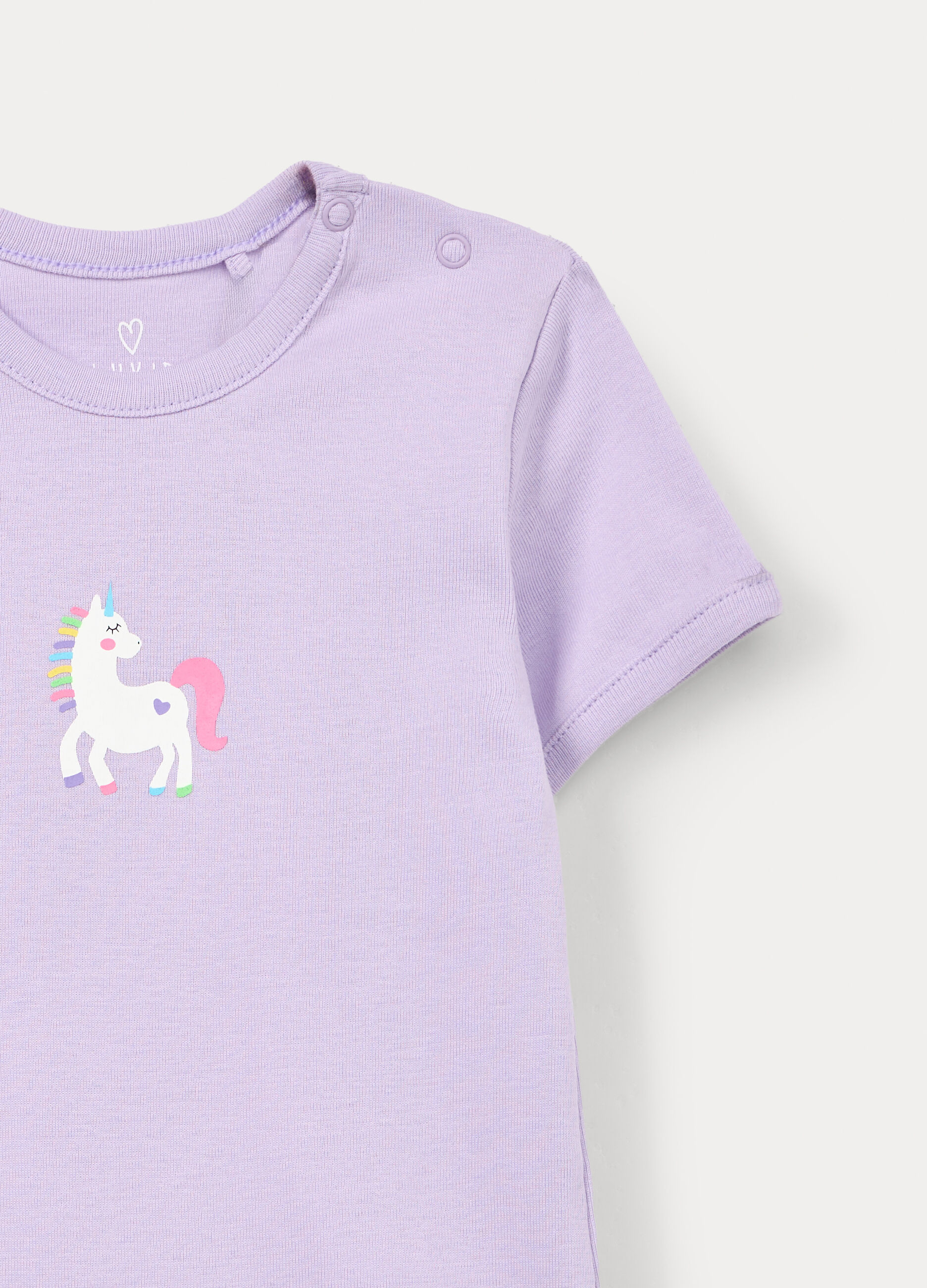 Pack 3 body in costina di puro cotone neonata_4