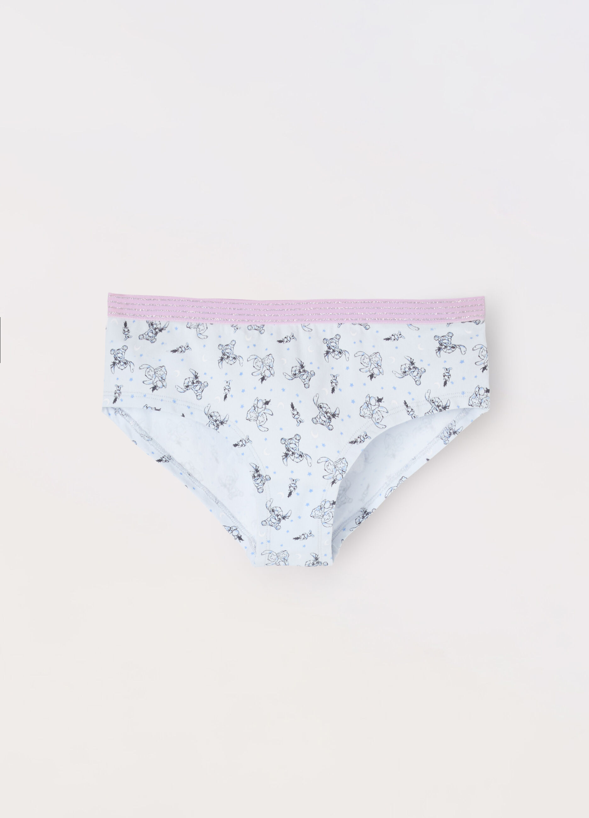Pack 3 culotte in cotone stretch ragazza Stitch_0