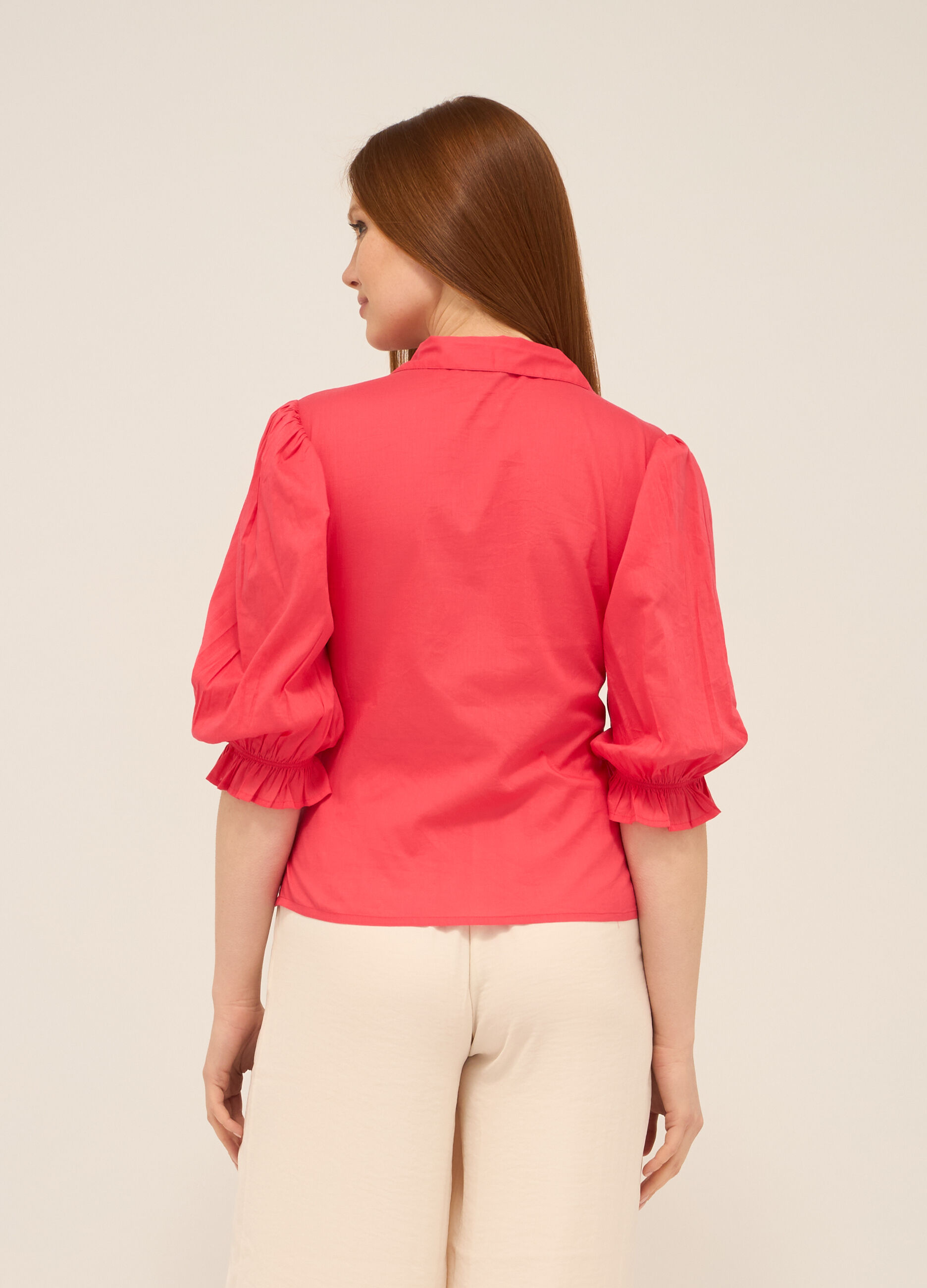 Camicia in puro cotone donna_1