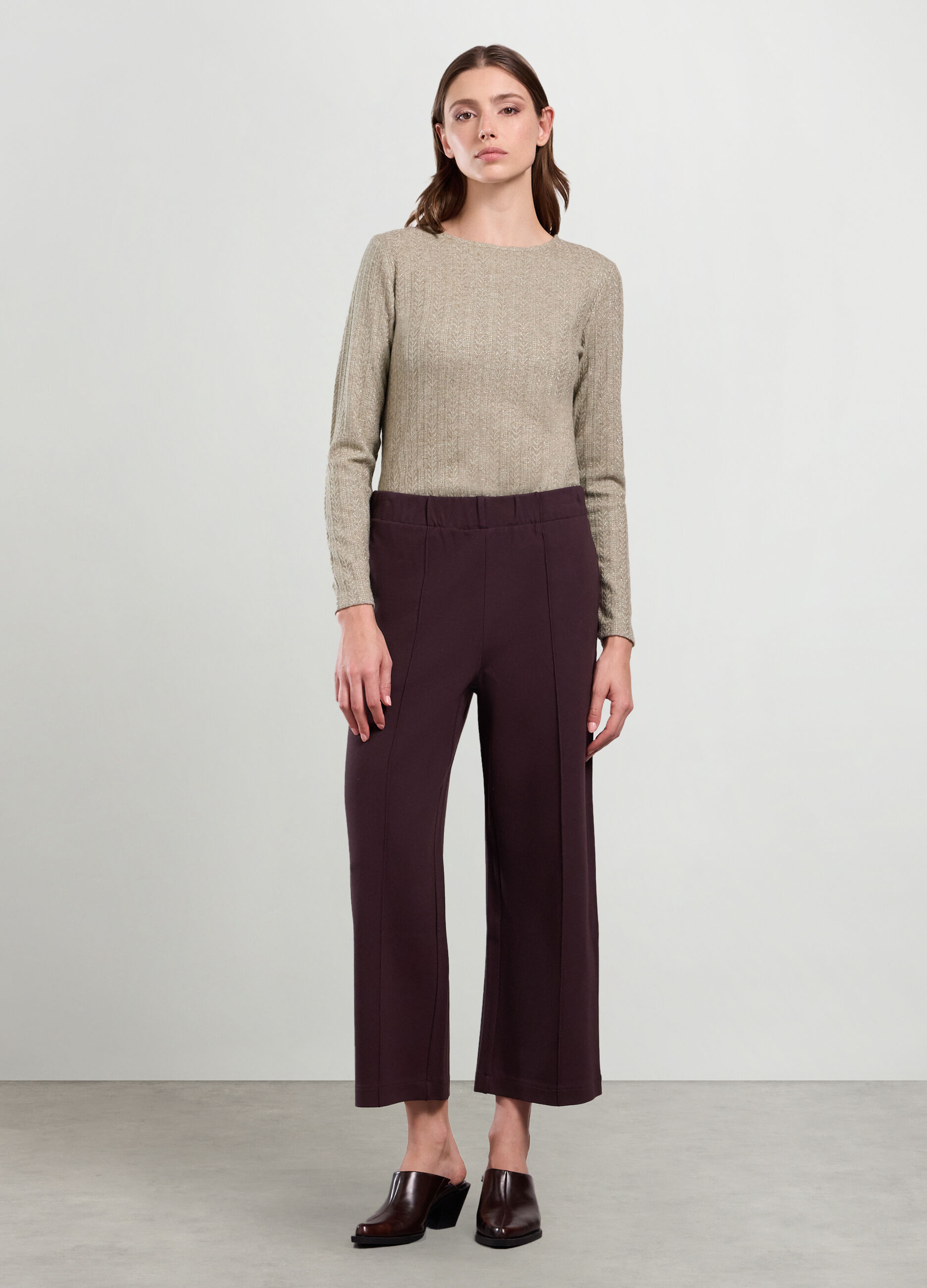 Pantaloni in punto Milano _0