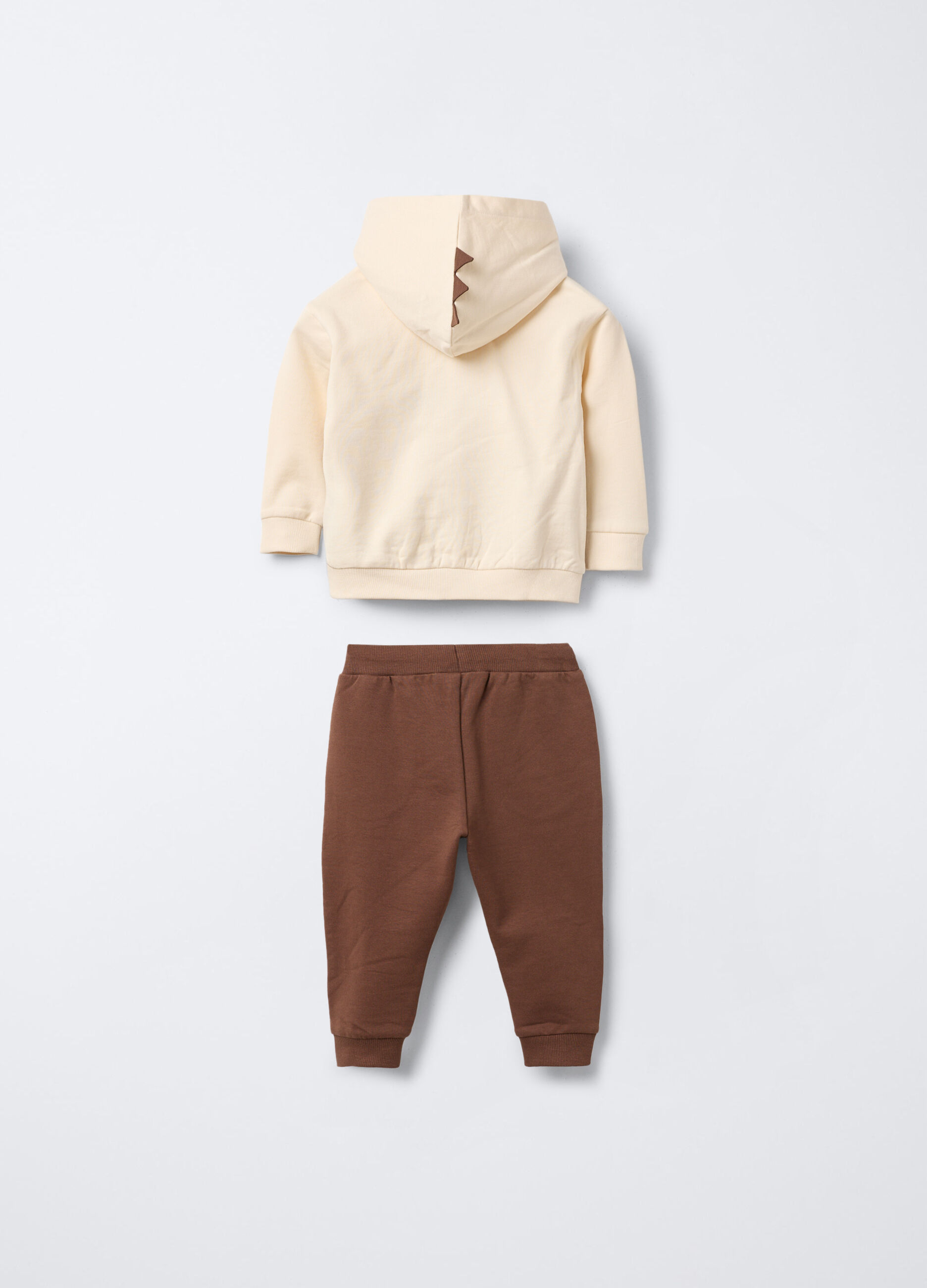 Jogging set in puro cotone garzato bimbo_1