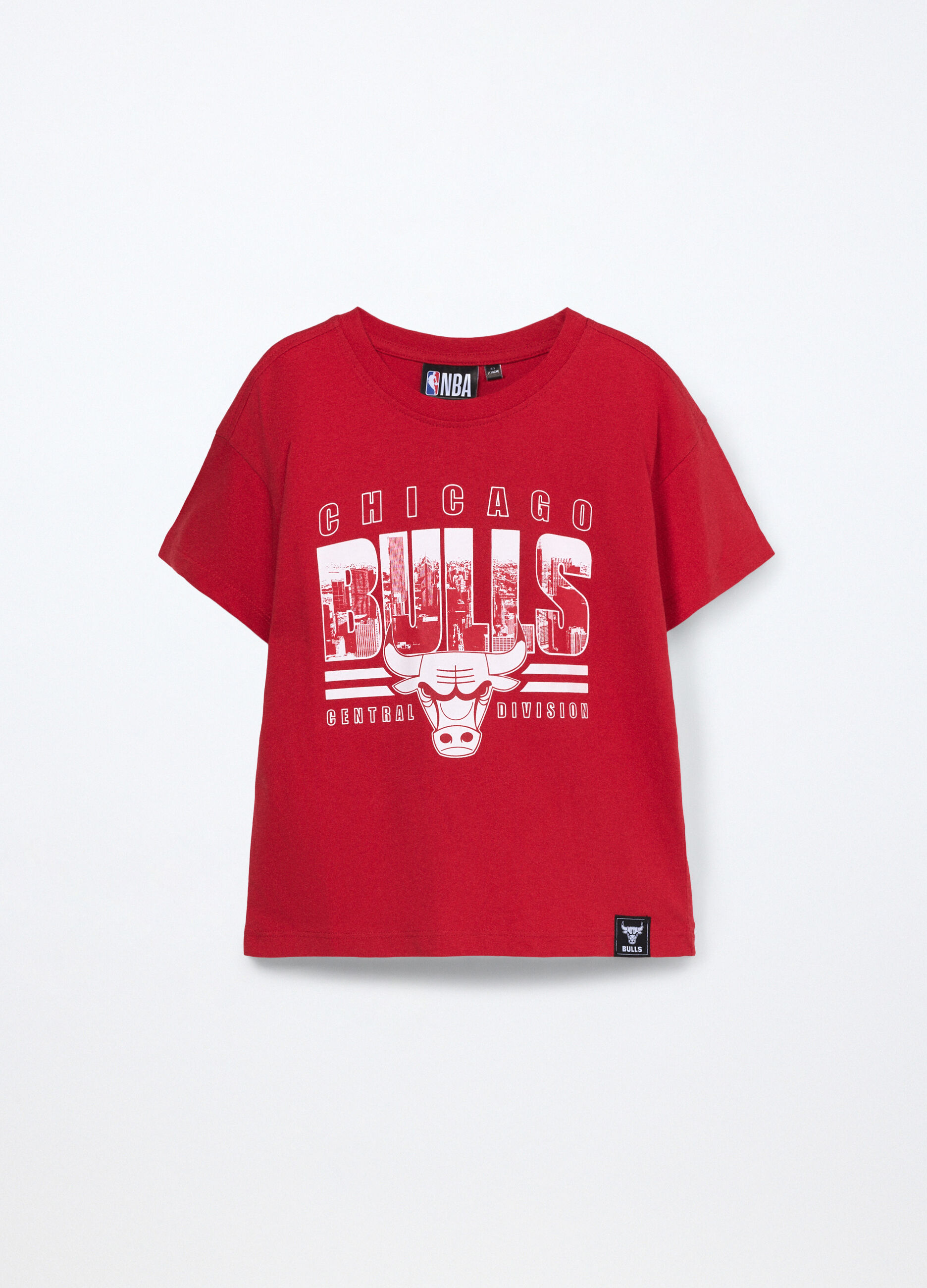 T-shirt NBA in jersey di puro cotone bambino_0