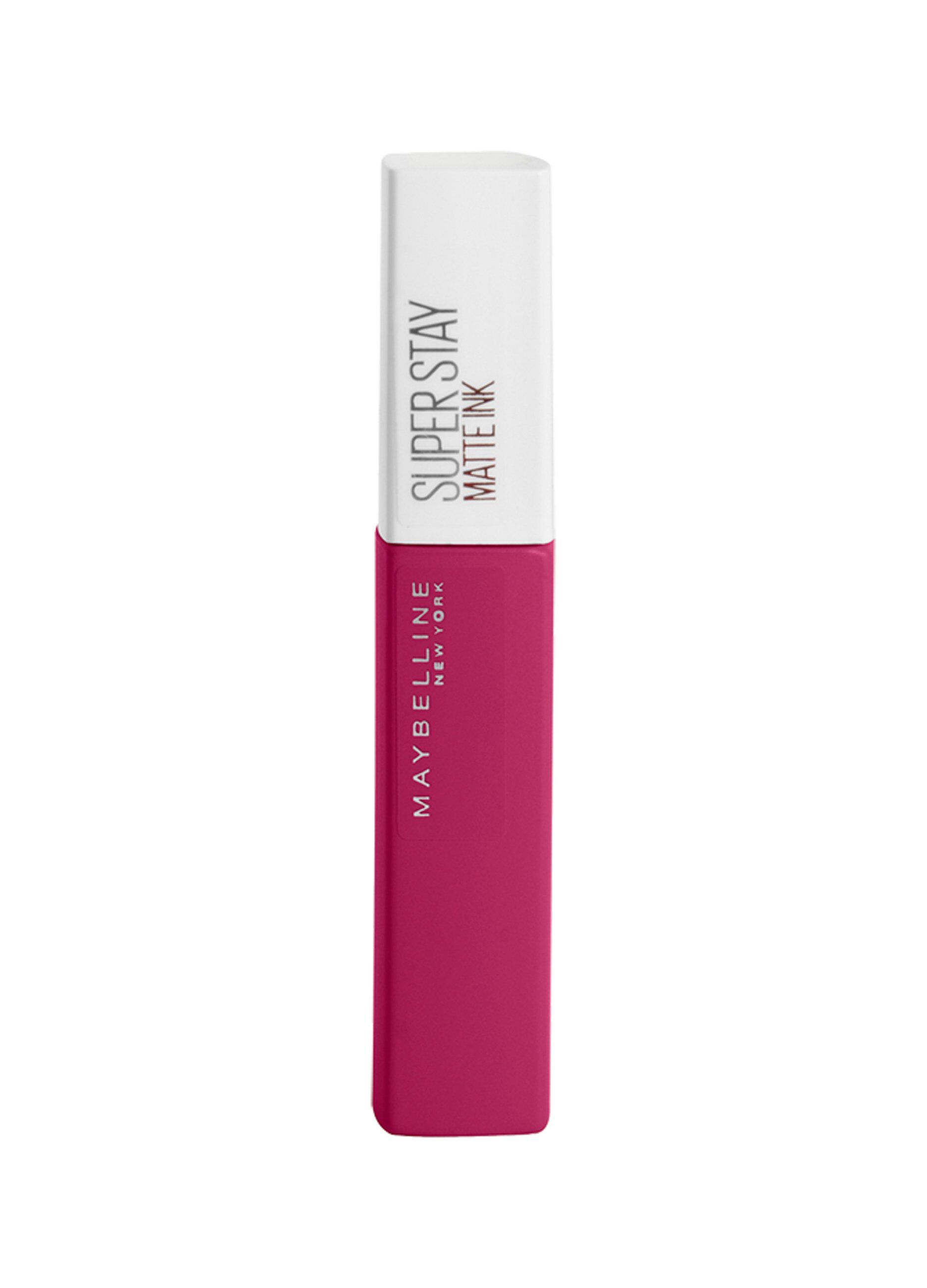 Maybelline New York Tinta Labbra SuperStay Matte Ink, Rossetto Matte Liquido a Lunga Tenuta, Artist (120), 5 ml.