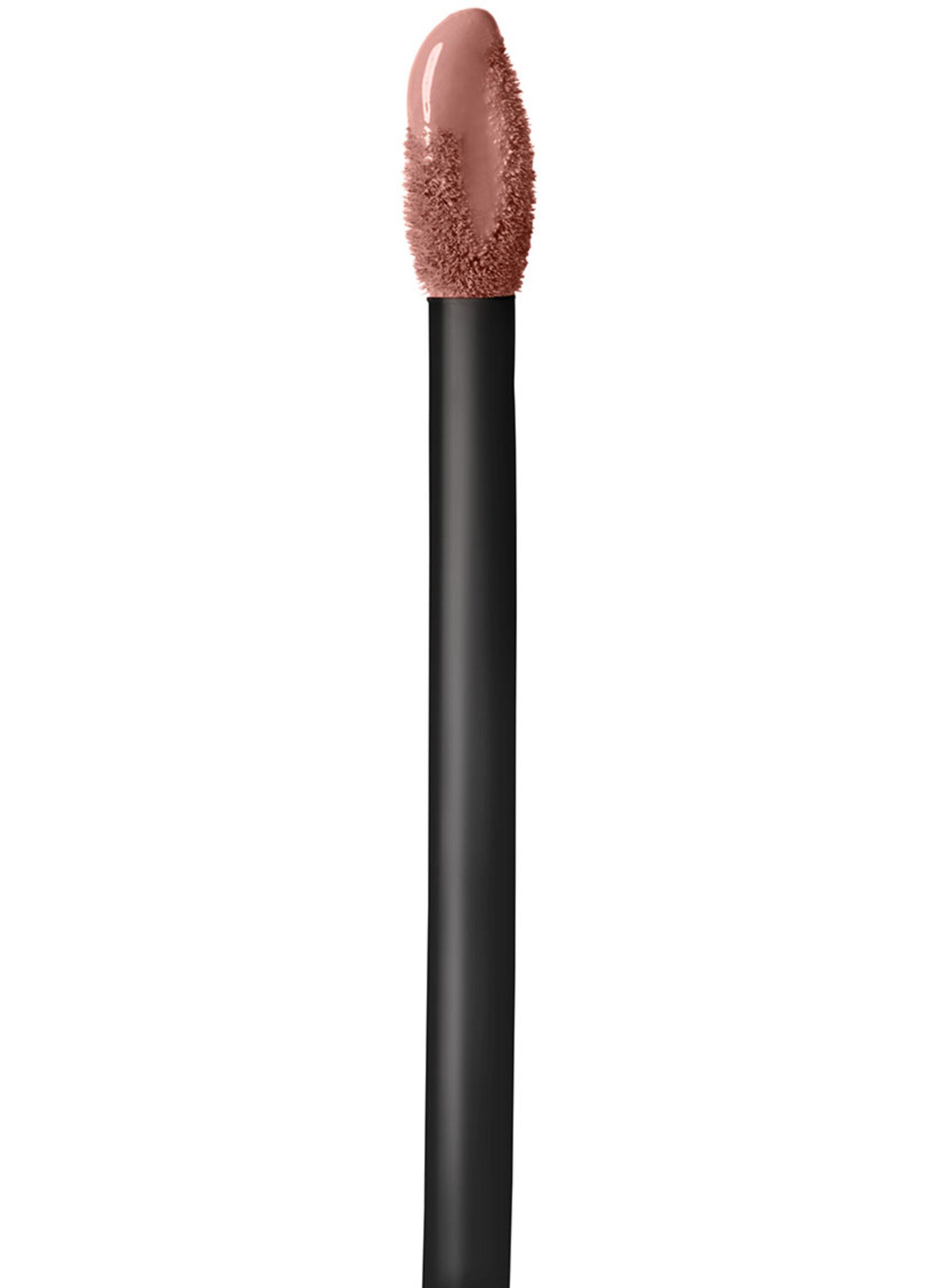 Maybelline New York Tinta Labbra SuperStay Matte Ink, Rossetto Matte Liquido a Lunga Tenuta, Seductress (65), 5 ml.