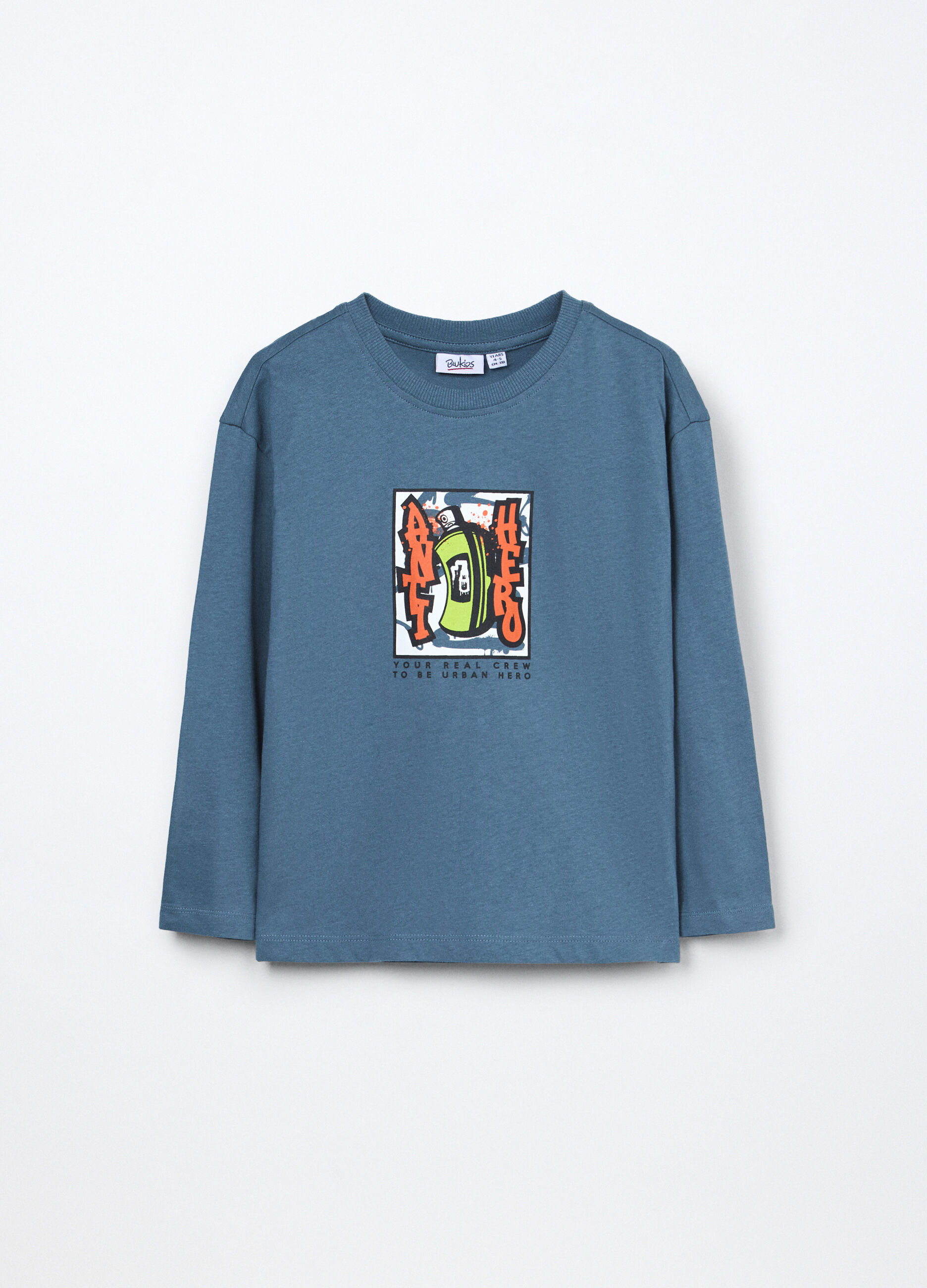 T-shirt in jersey di puro cotone ragazzo_0