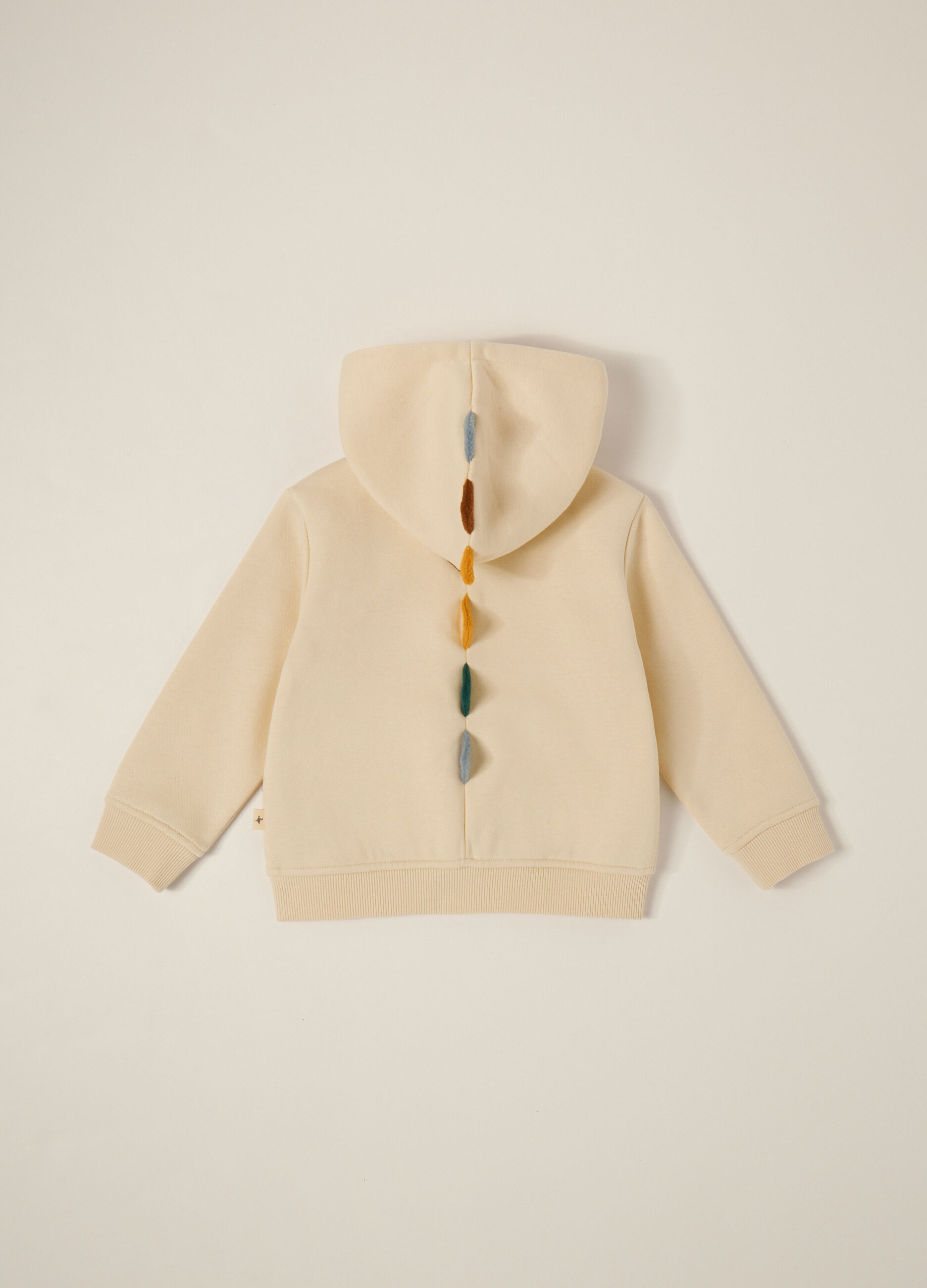 Felpa in cotone stretch IANA neonato_1