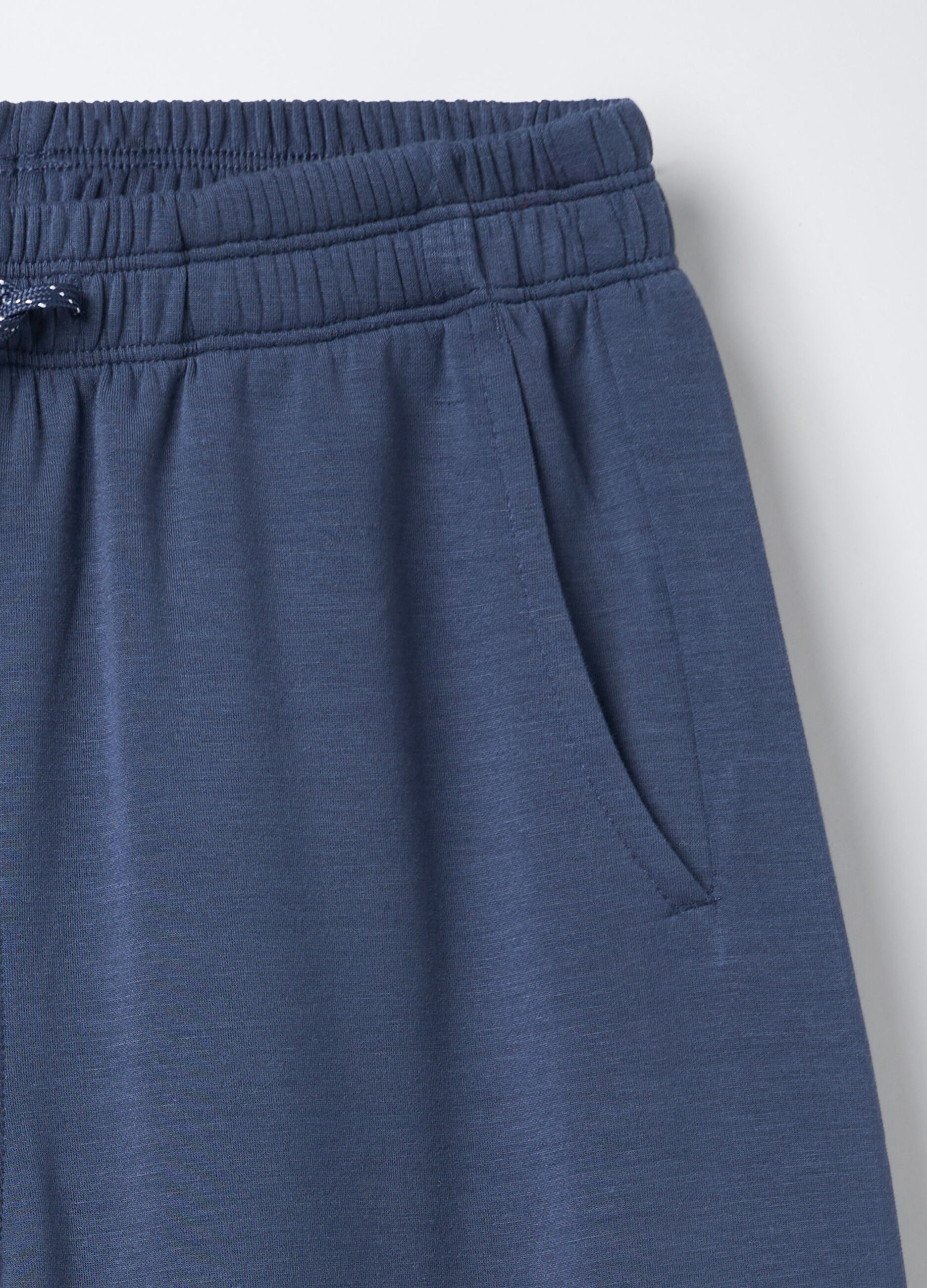 Jogger in misto modal stretch Wide Leg ragazza_2