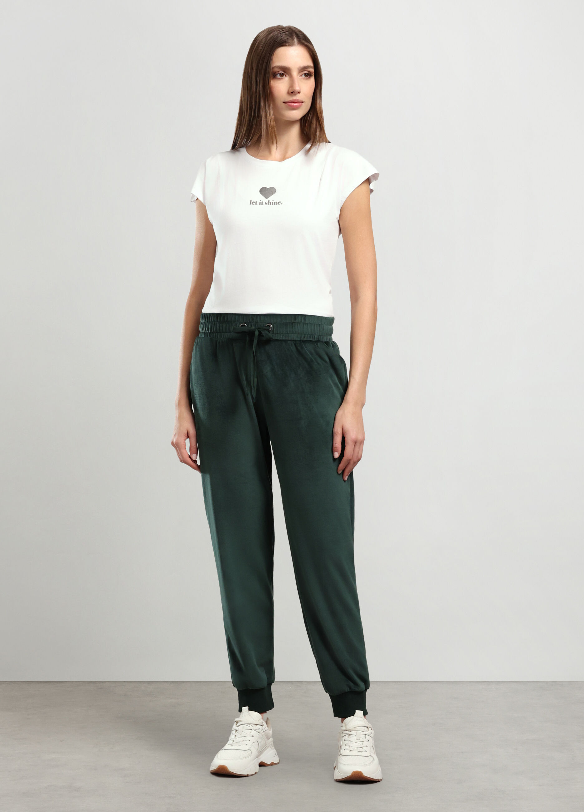 Jogger in ciniglia donna_0