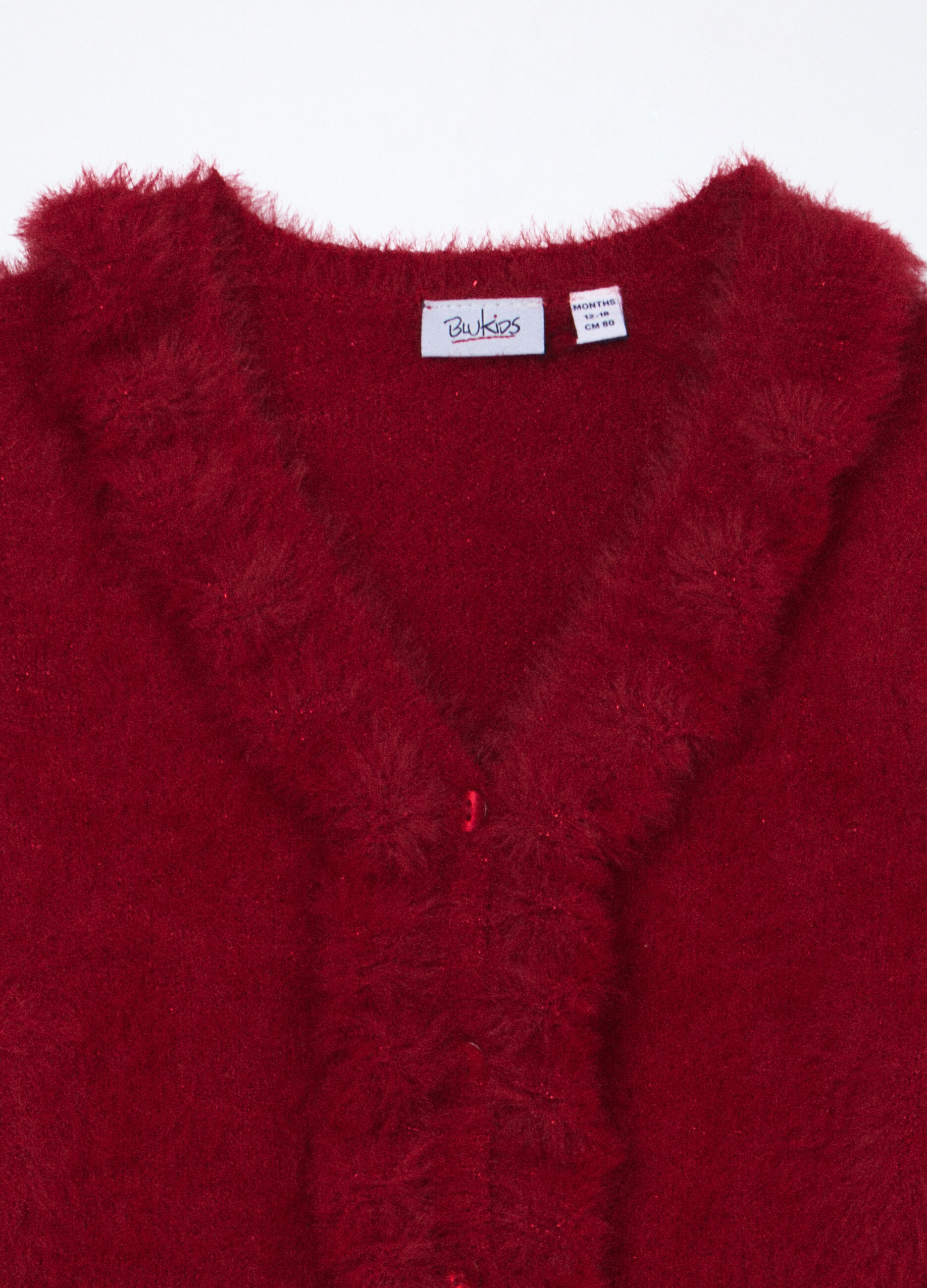 Cardigan in eco fur neonata_2