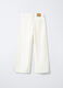 Pantaloni in denim di puro cotone Wide Leg ragazza_1