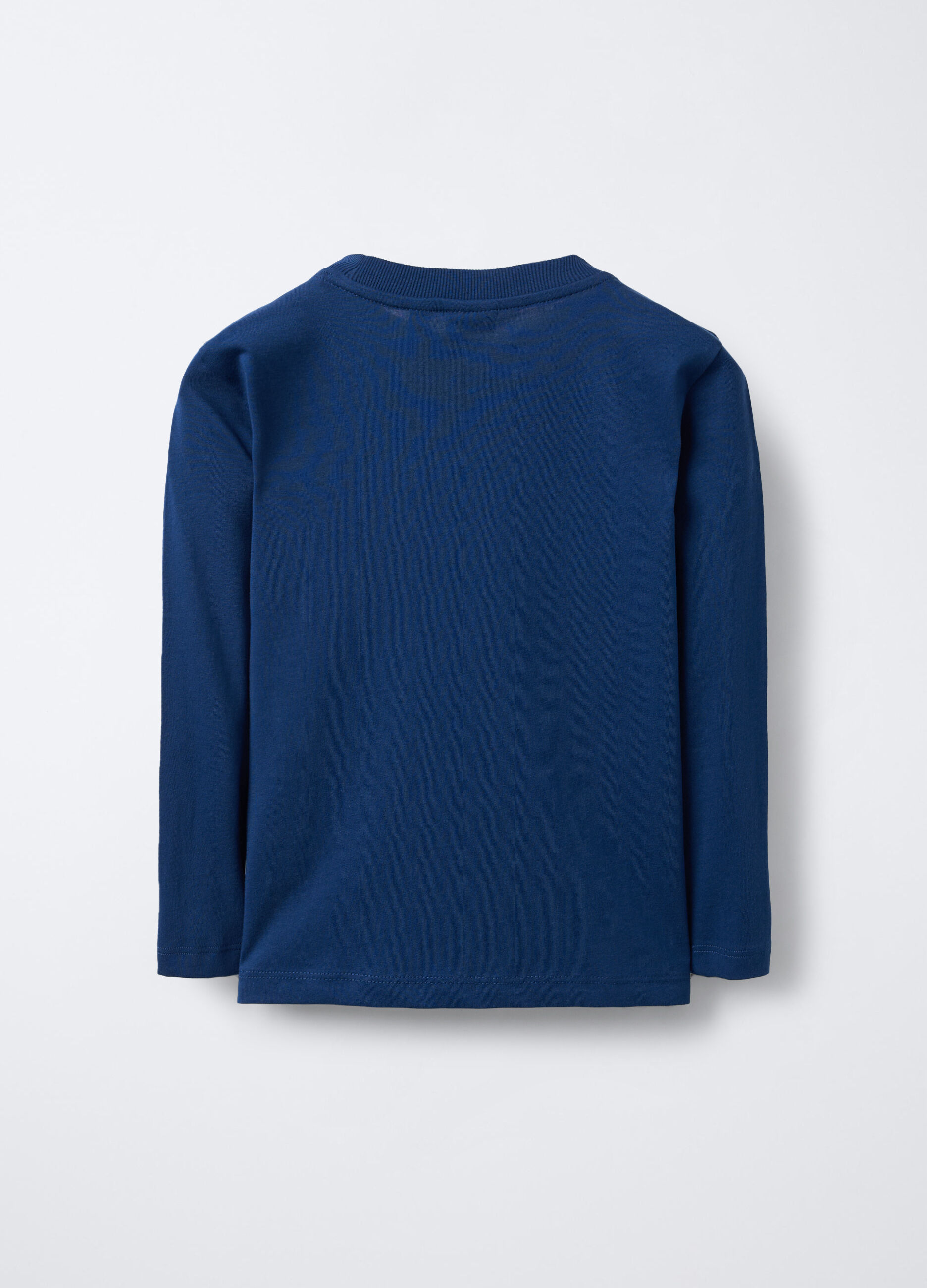 T-shirt girocollo in jersey di puro cotone bambino_1