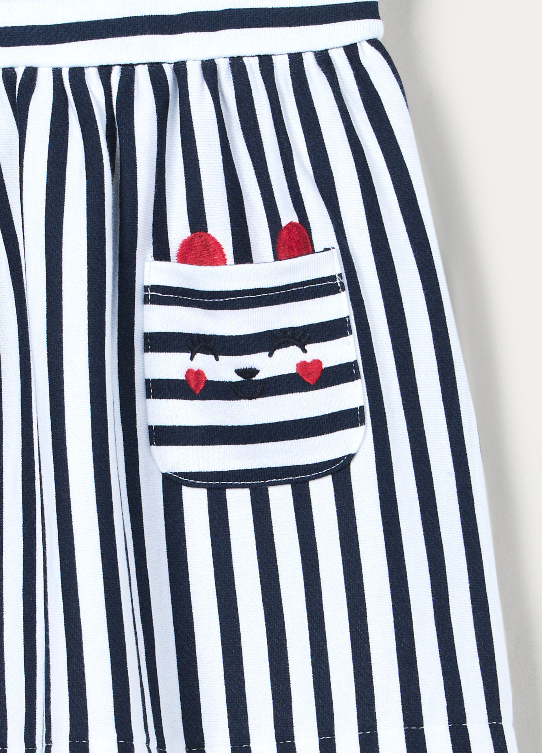 Vestito in french terry di puro cotone bimba_2