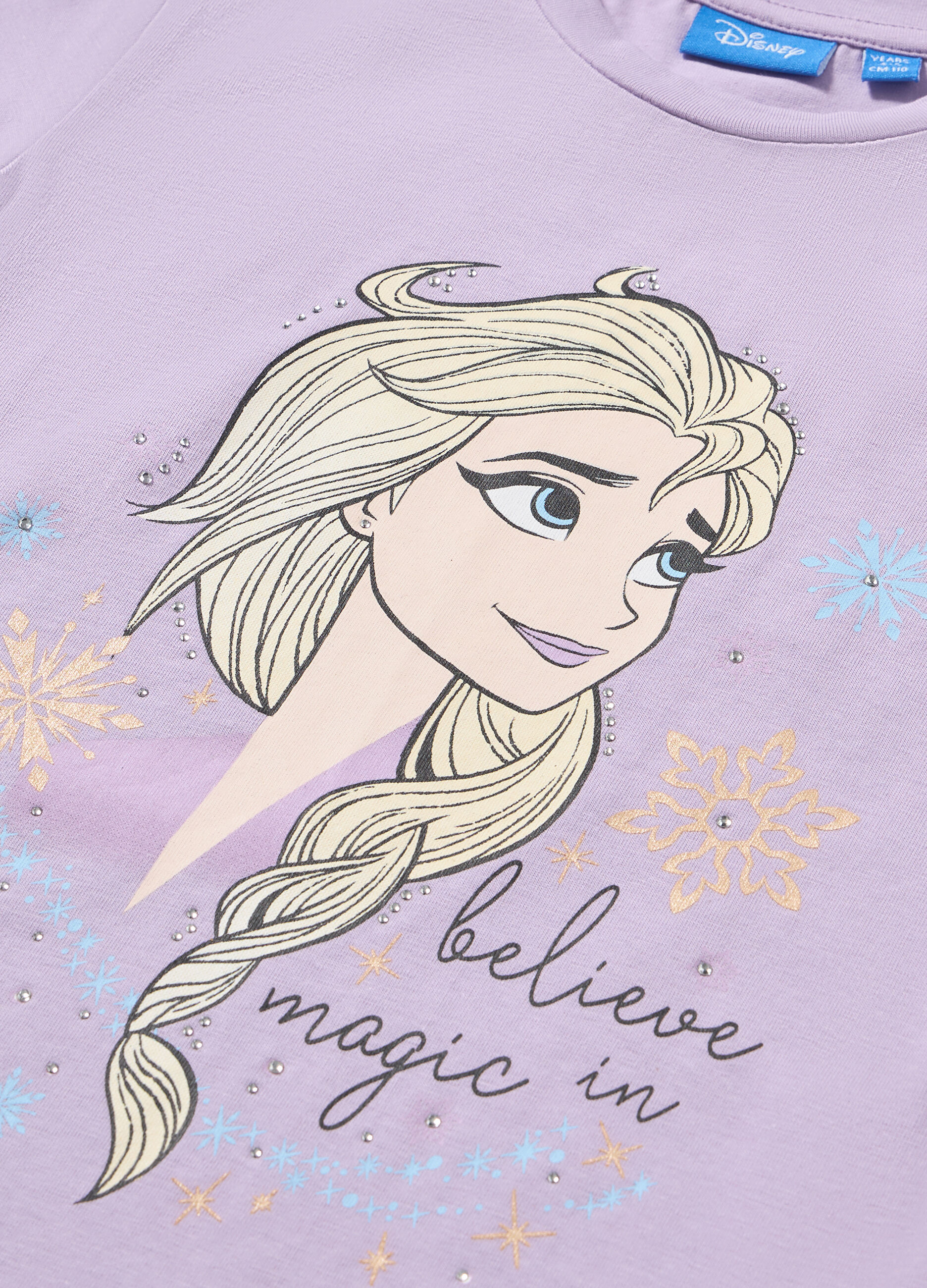 T-shirt in cotone stretch bambina_1