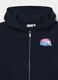 Felpa Cinnamoroll in french terry con cappuccio ragazza_2