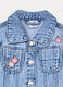 Giacca in denim di puro cotone bimba_2