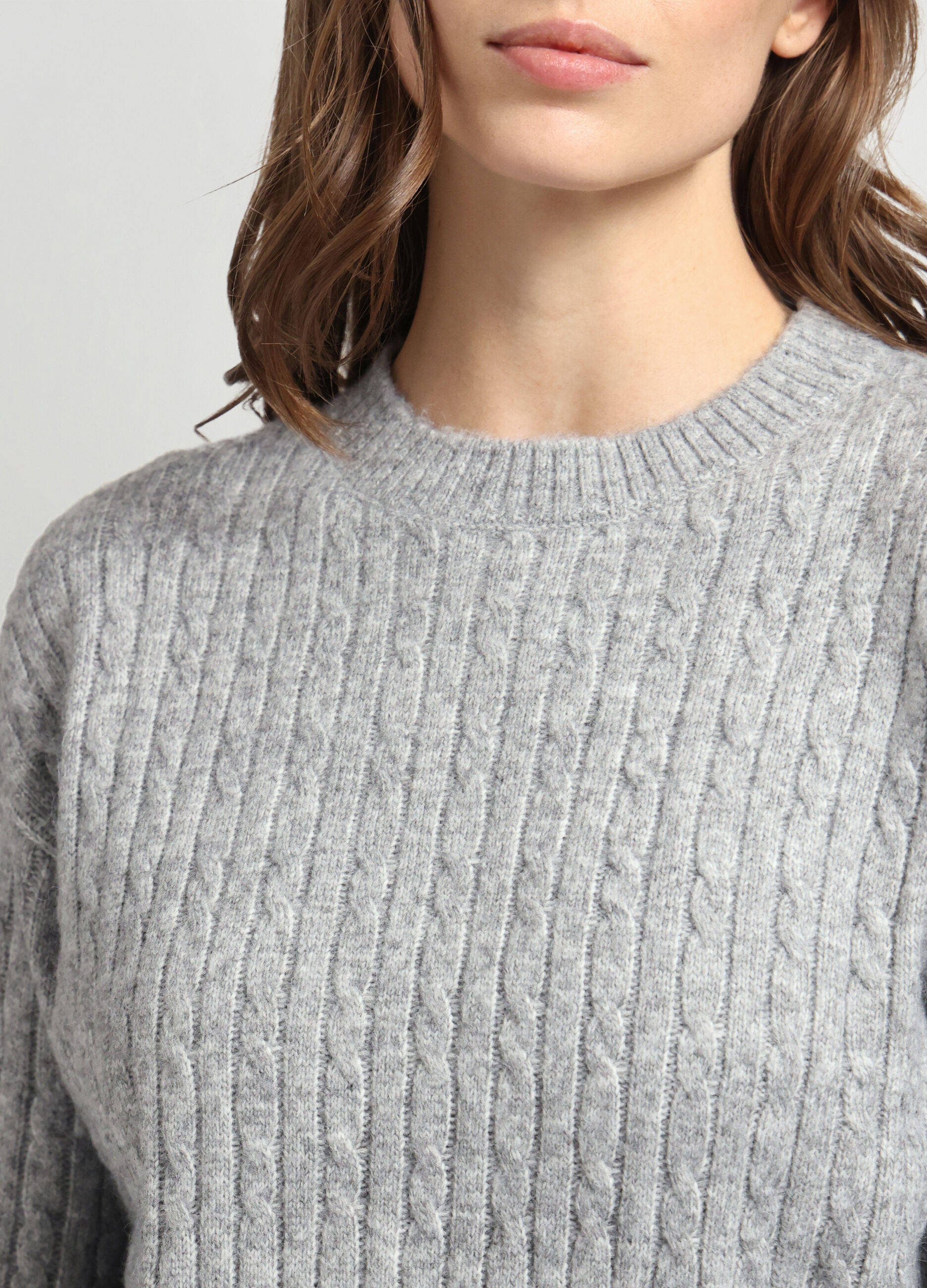 Girocollo tricot misto lana donna_2