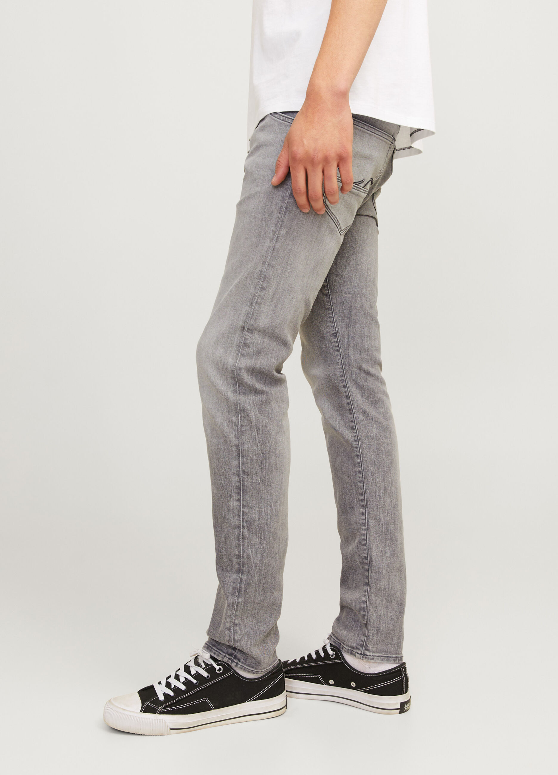 Jeans slim fit in denim stretch uomo_4