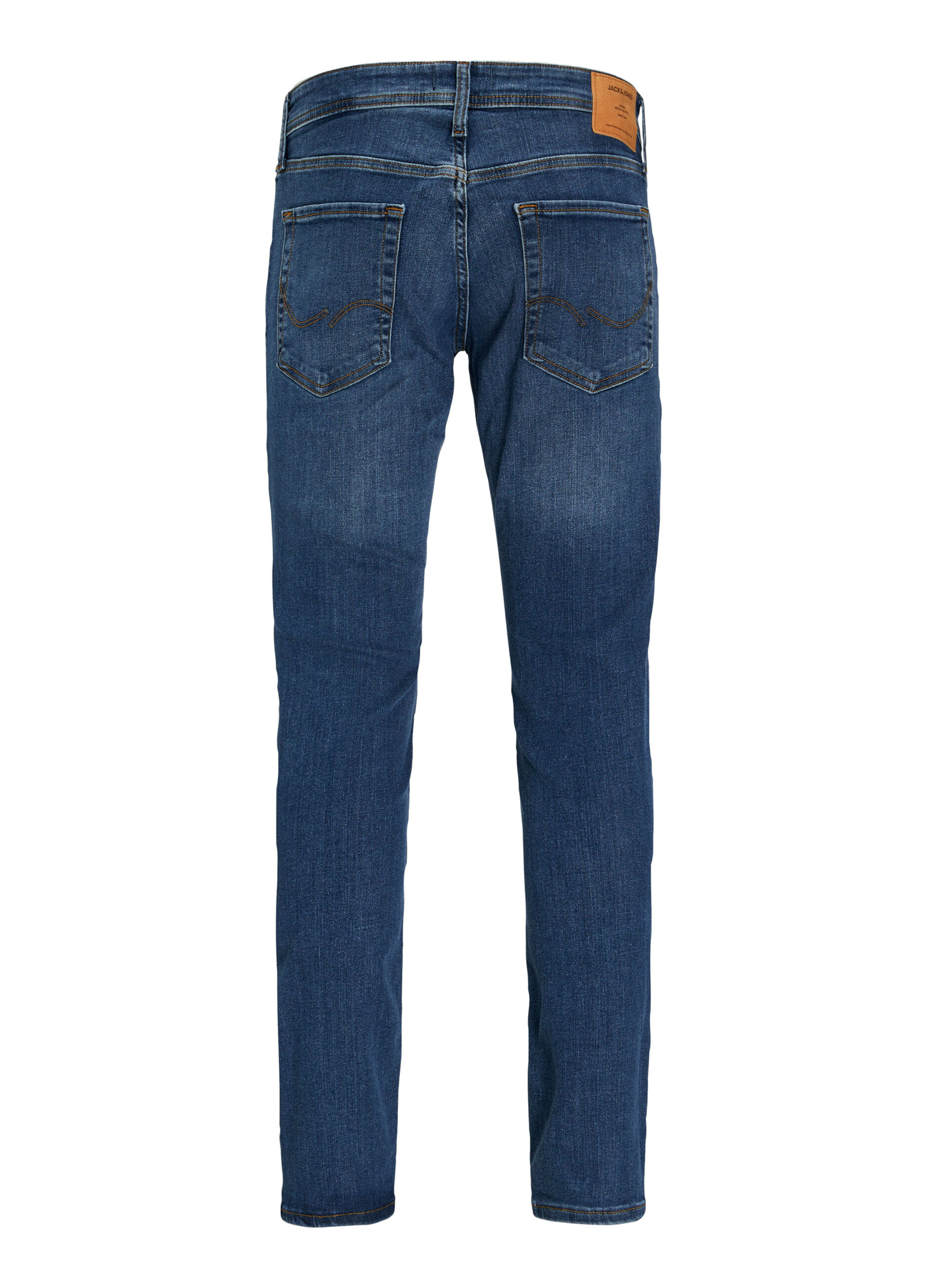 Jeans slim fit in denim di cotone uomo_7